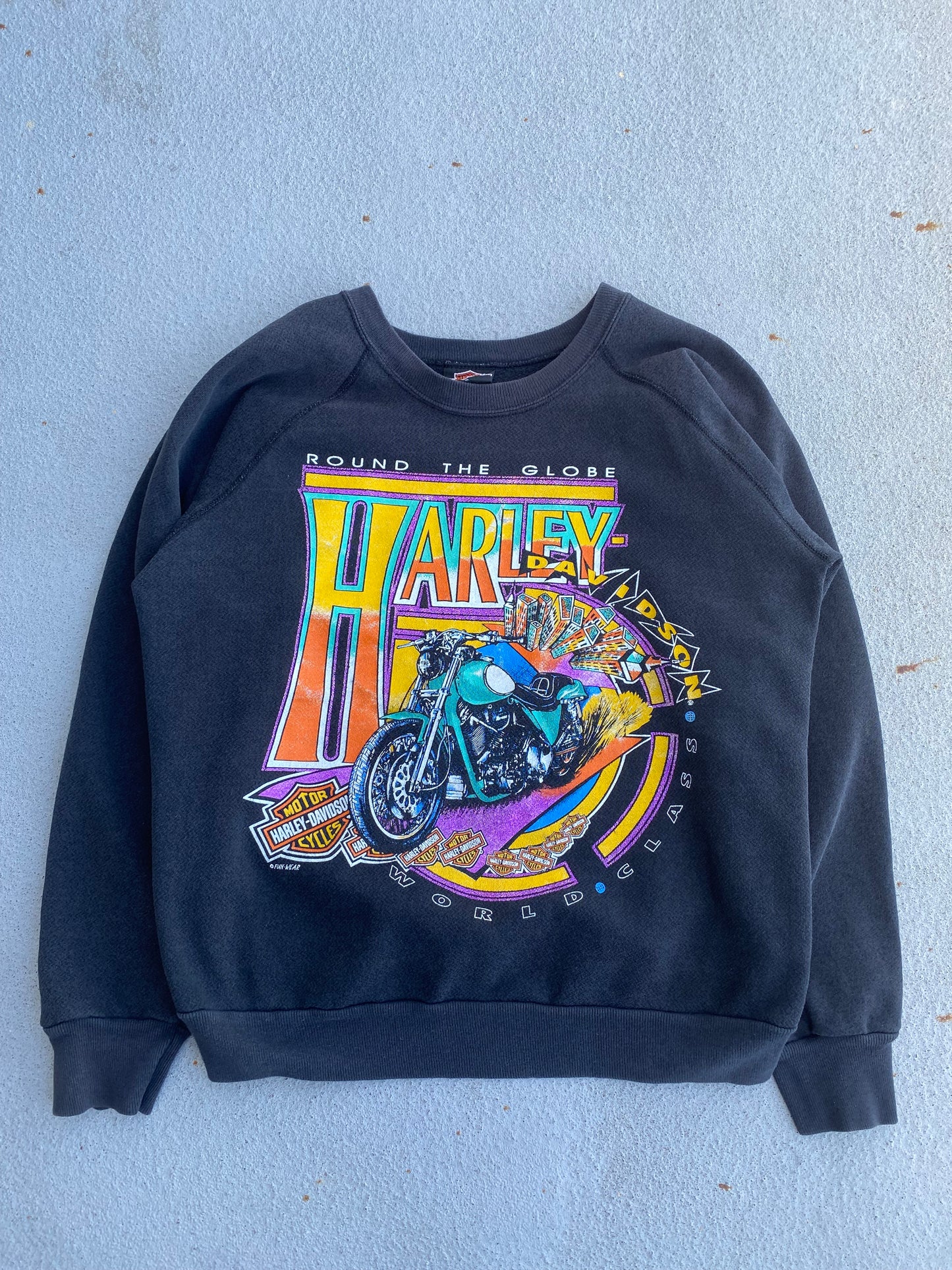 Vintage 80’s Harley Davidson Sweatshirt Size Large