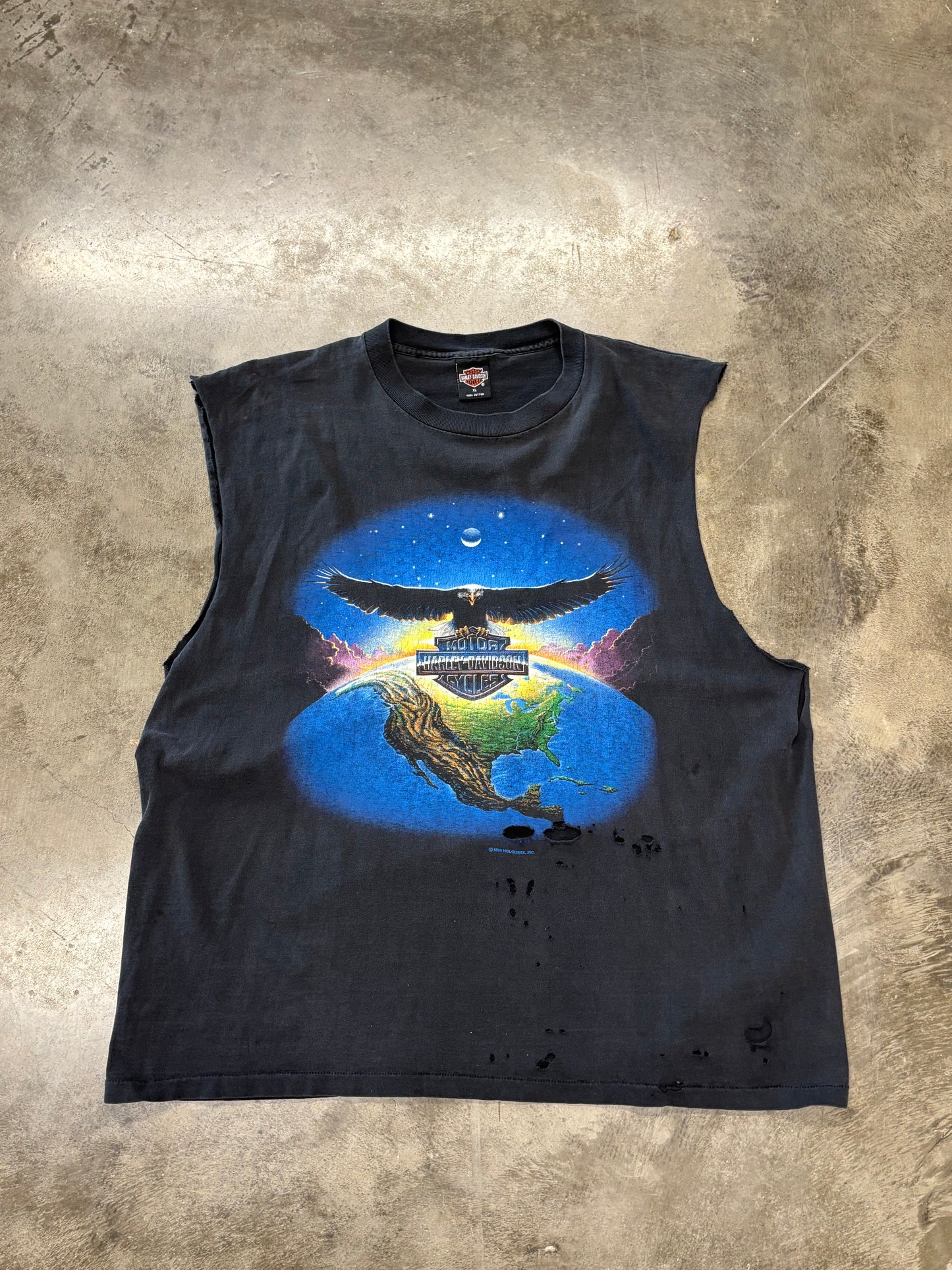 Vintage Harley Davidson Global Eagle shirt size xl