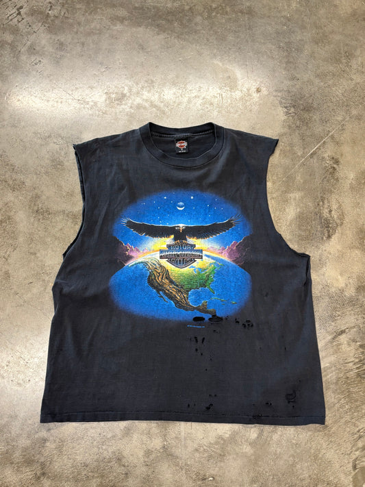 Vintage Harley Davidson Global Eagle shirt size xl
