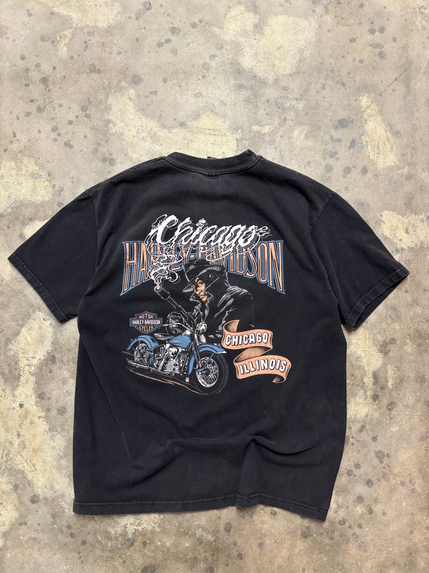 Vintage chrome classics Harley shirt size large