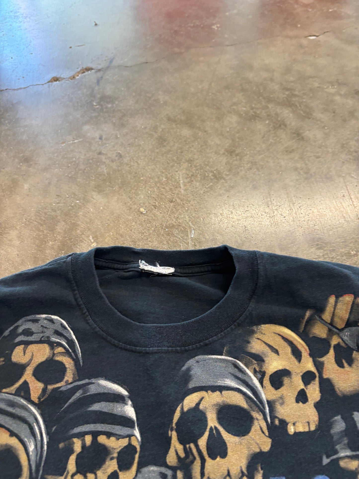 Vintage Skulls long sleeve size XL