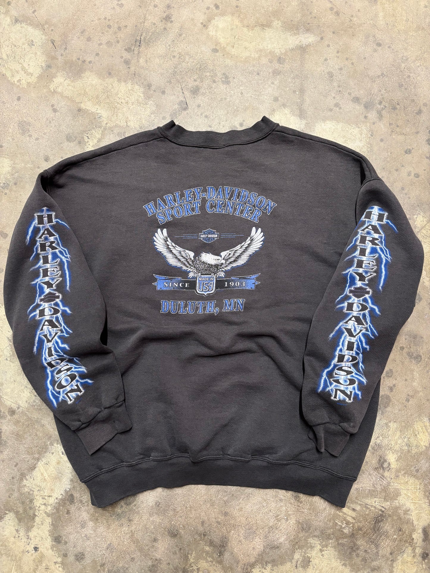 Vintage Harley Davidson Thunder sweatshirt size extra large