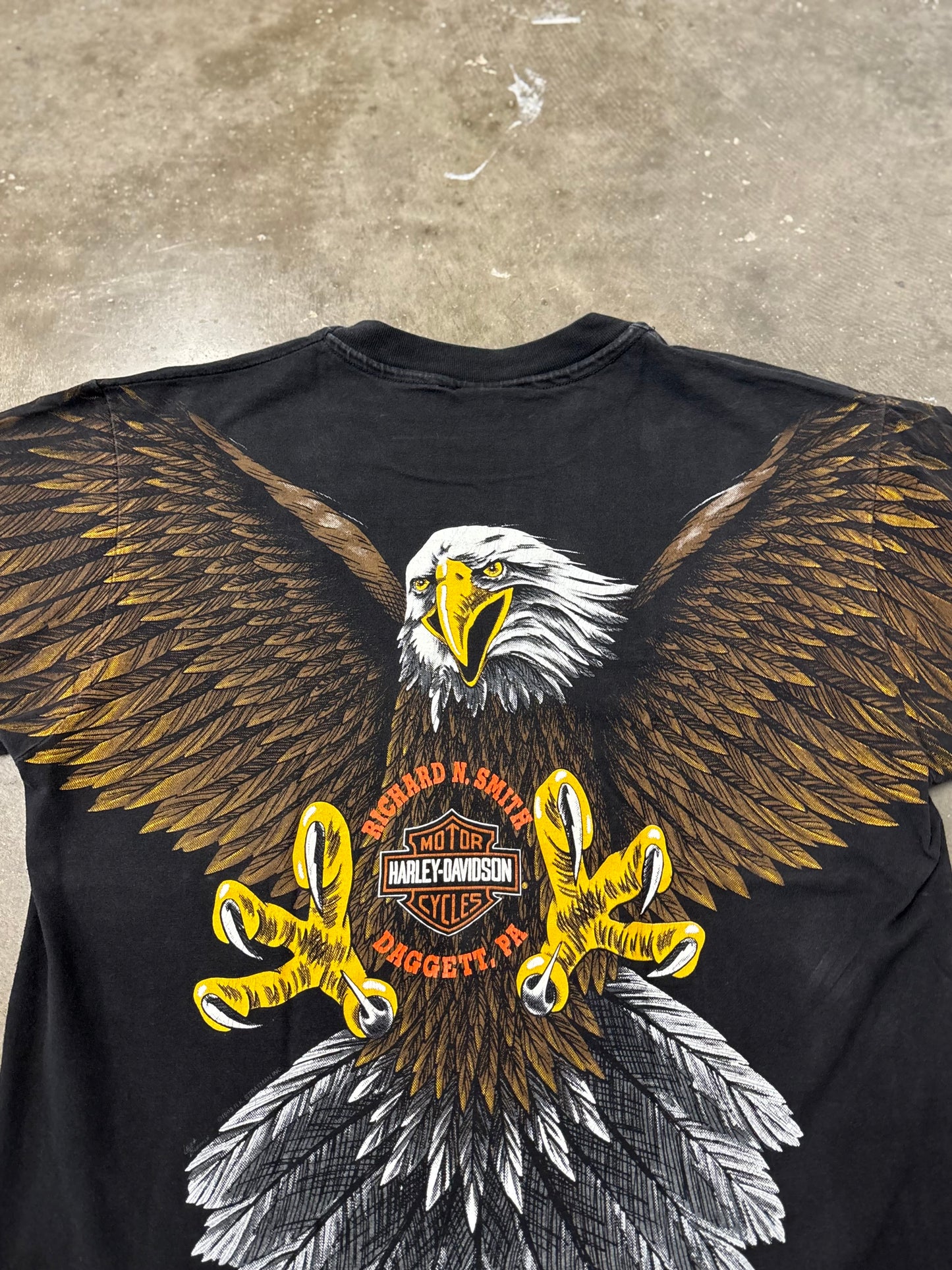 Vintage Harley Davidson soaring eagle shirt size large