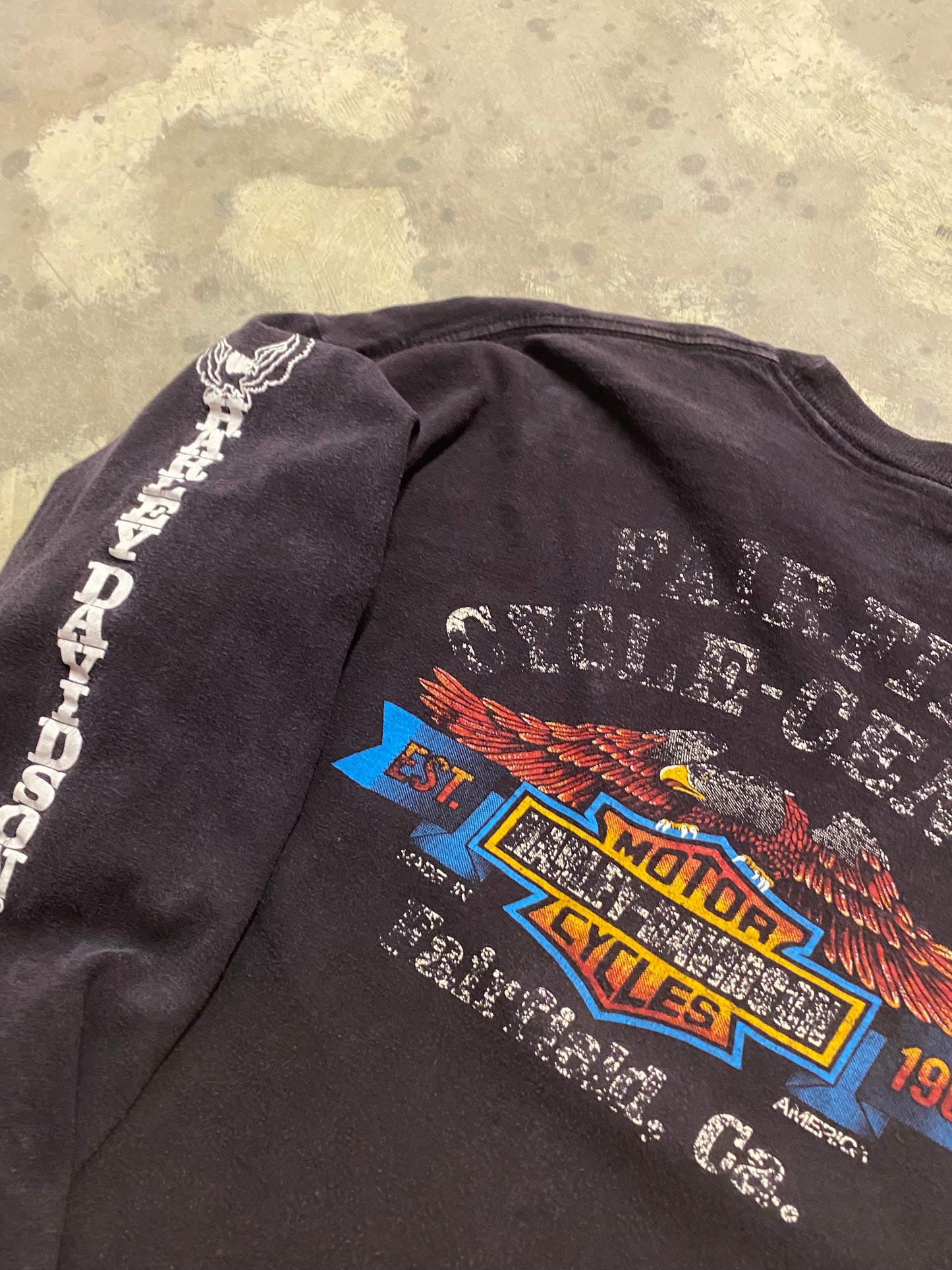 Vintage 80’s Harley Davidson Screaming Eagle long sleeve size Extra large