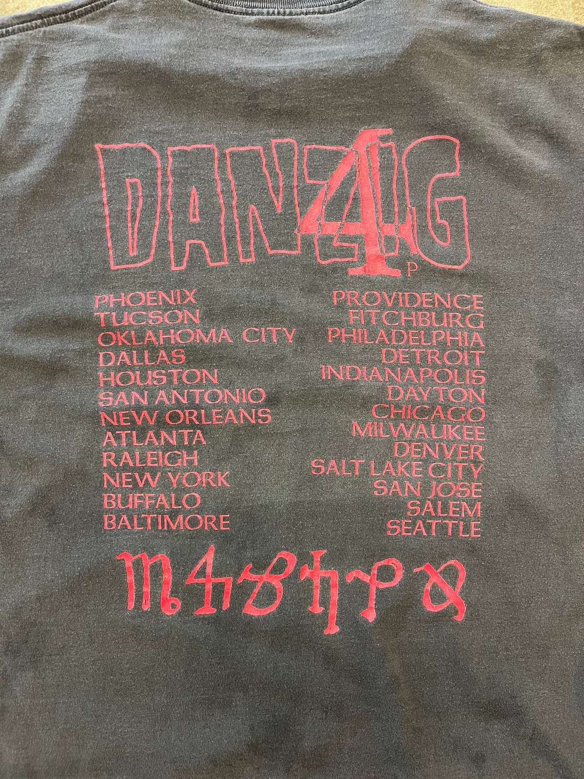 Vintage Danzig Little Whip shirt size large