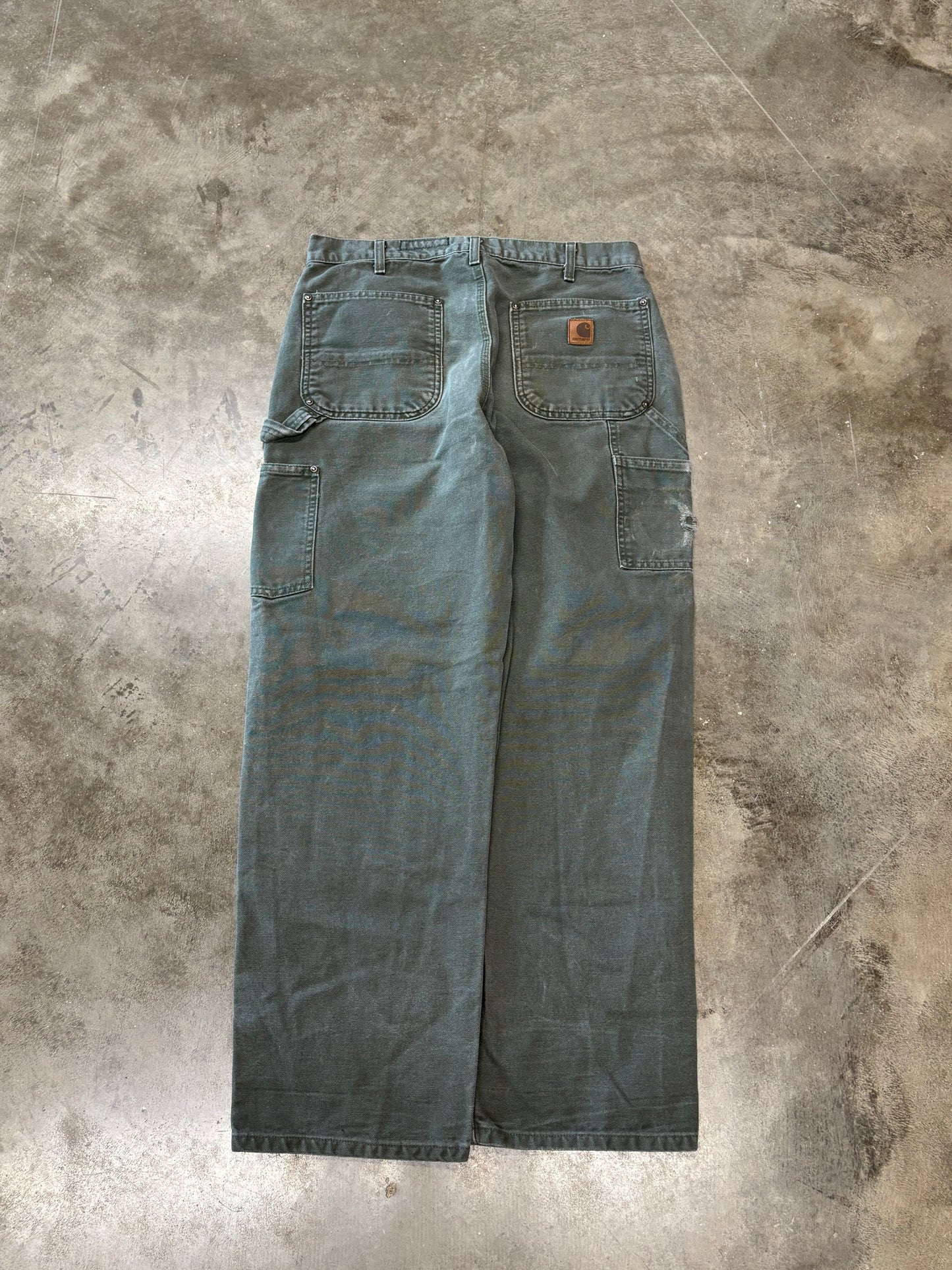 Green Carhartt Double knees