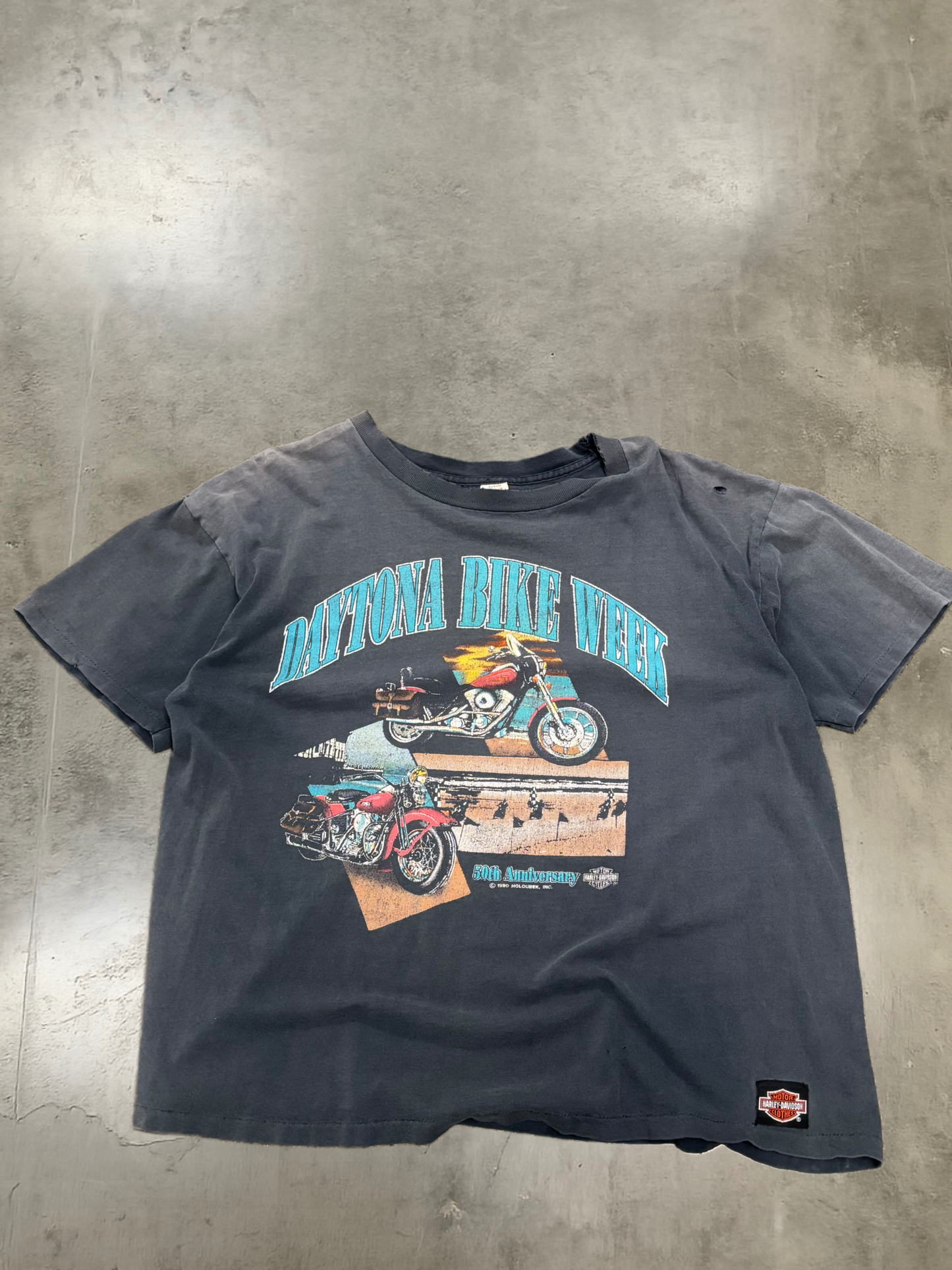 Vintage Faded Out Harley Davidson shirt size xl