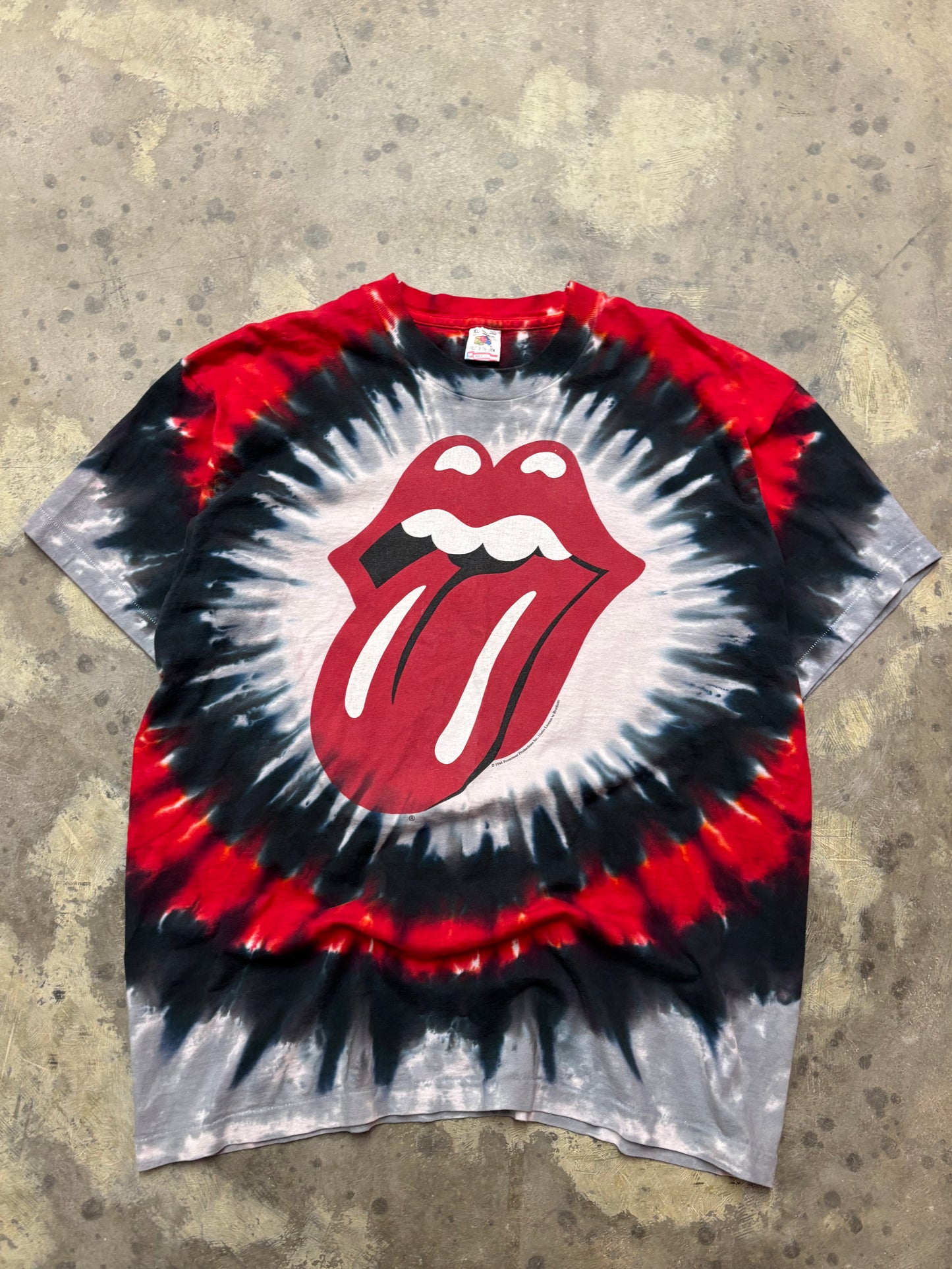 Vintage Rolling Stones Tie Dye shirt size extra large