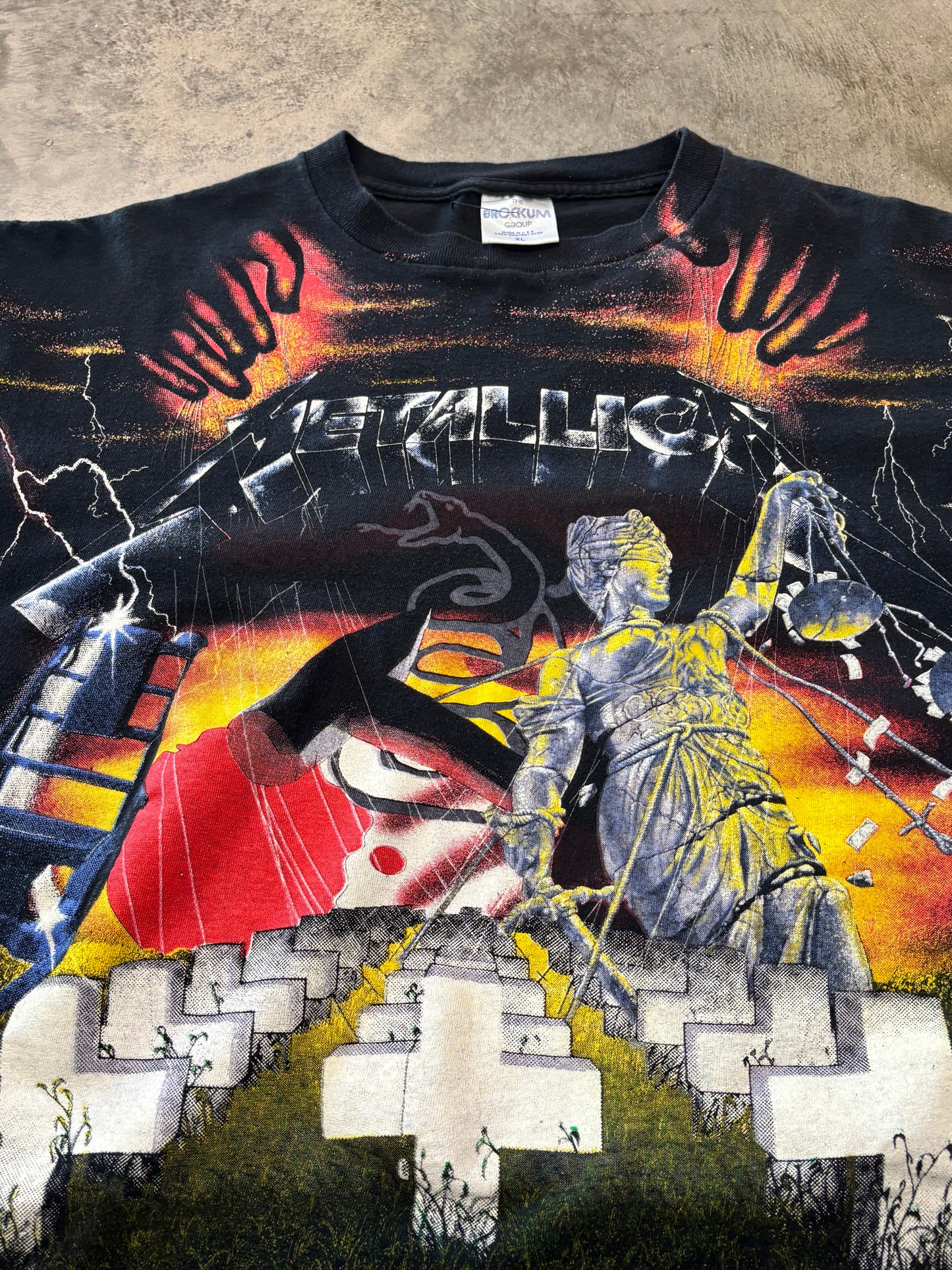 Vintage Metallica AOP 1992 shirt size XL
