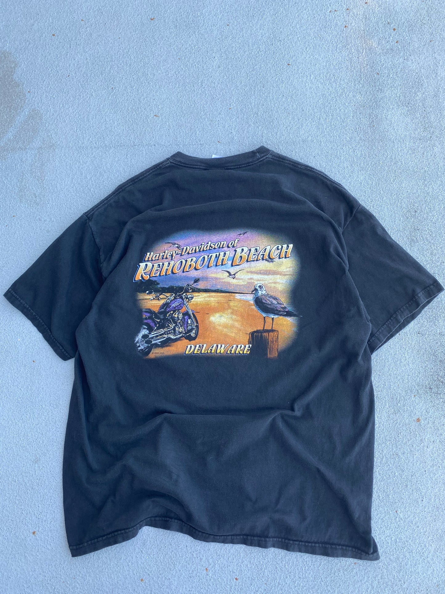 Vintage Harley Davidson Fireball Shield Size XL