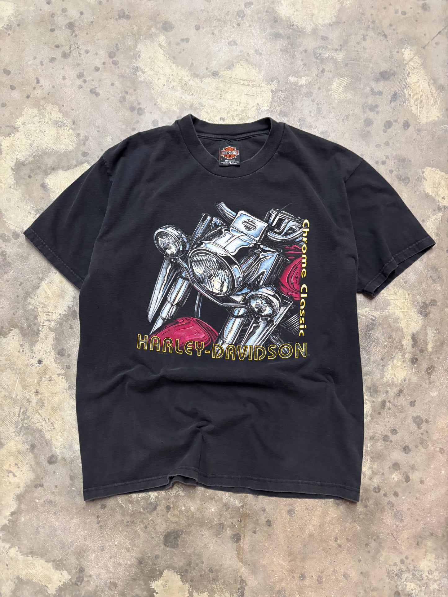 Vintage chrome classics Harley shirt size large