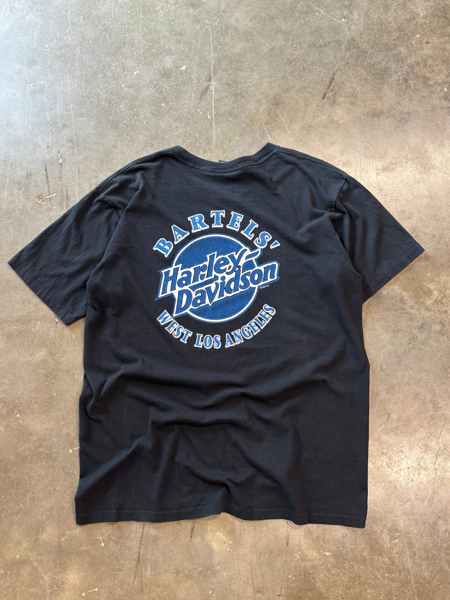 Vintage Harley Davidson crimson shield shirt size XL