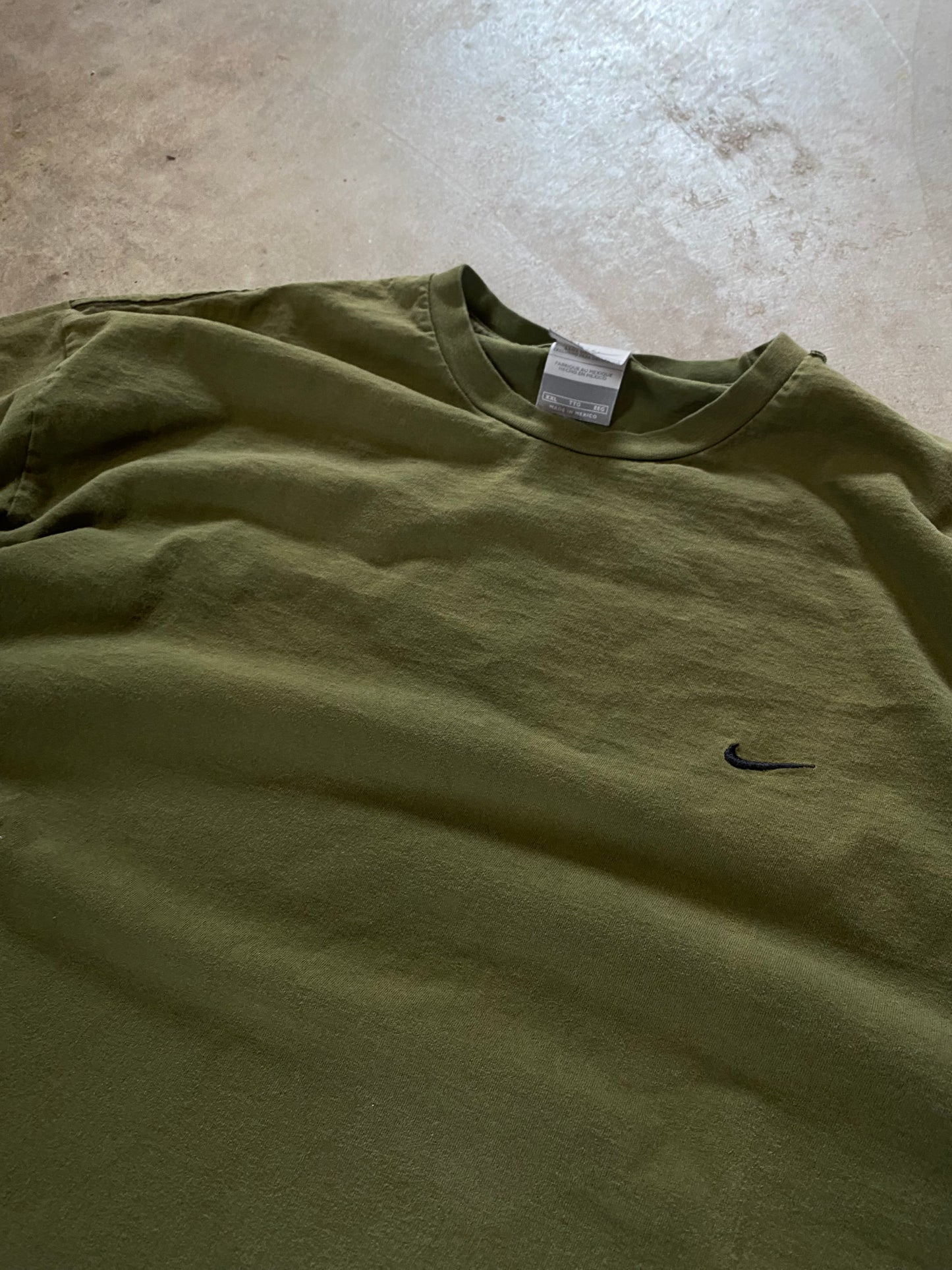 Vintage Nike side swoosh Green Earth Tone Size XXL