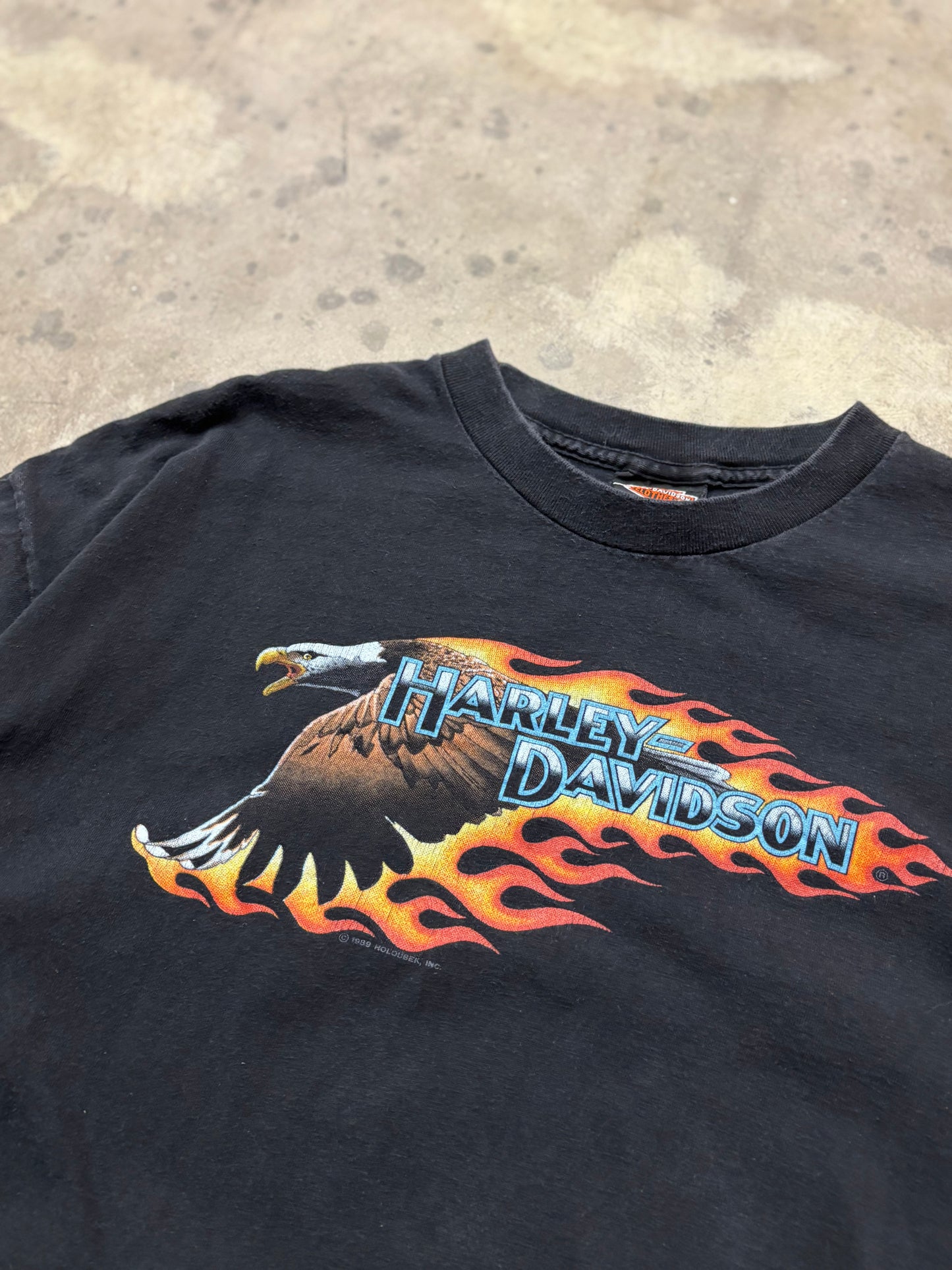 Vintage Harley Davidson Flying Eagle logo size XXL shirt