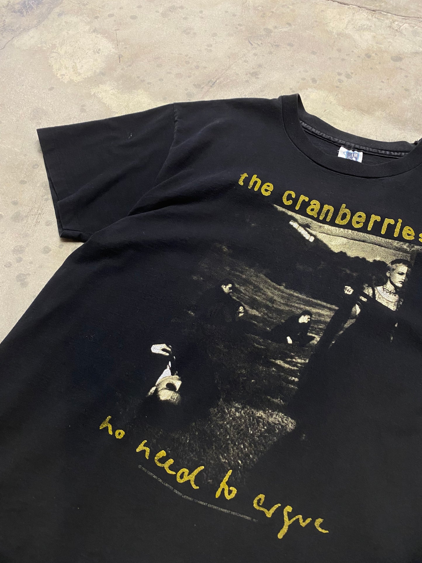 Vintage The Cranberries no need to care shirt size extra large