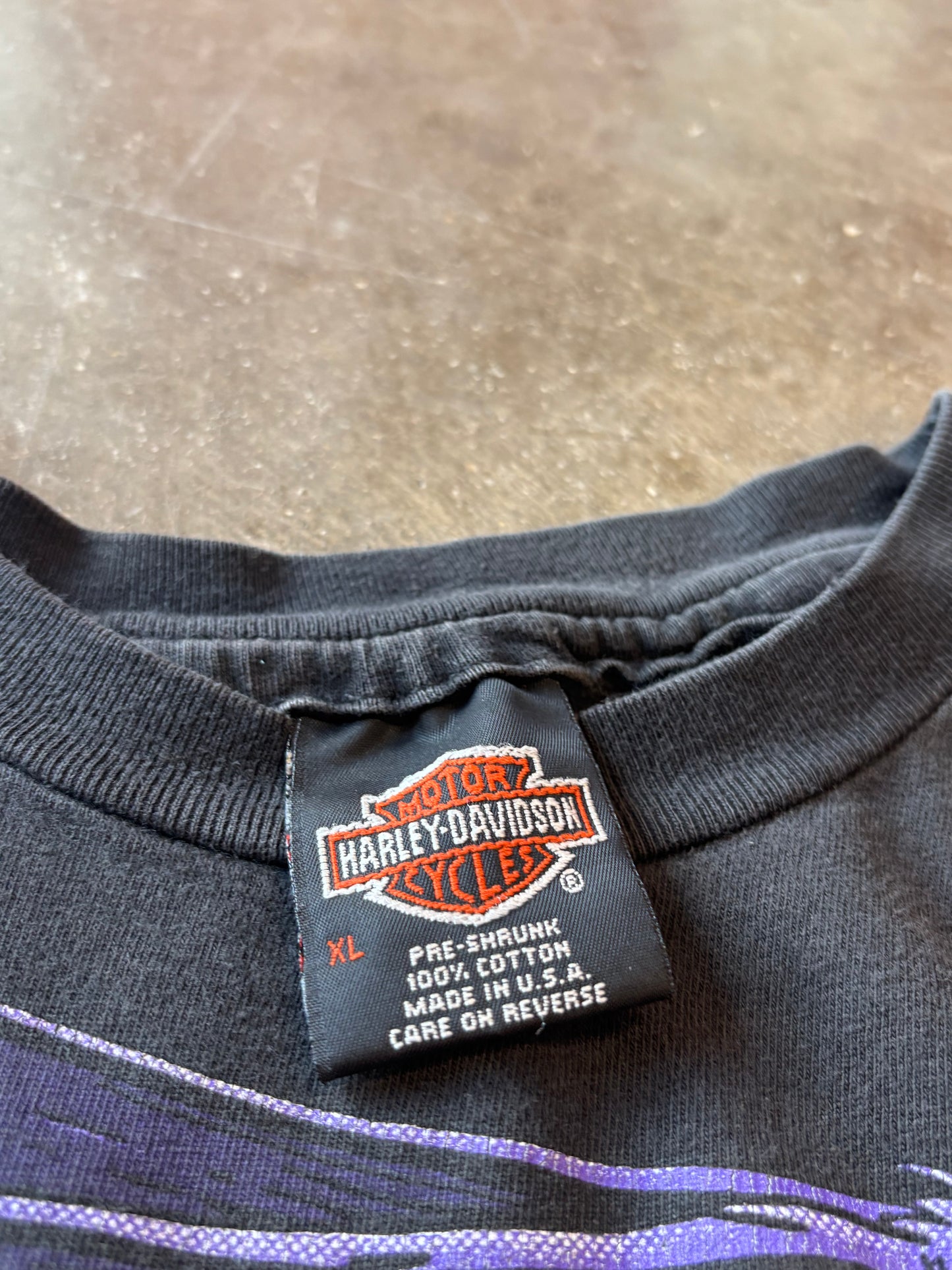 Vintage Harley Davidson Dragon shirt size XL