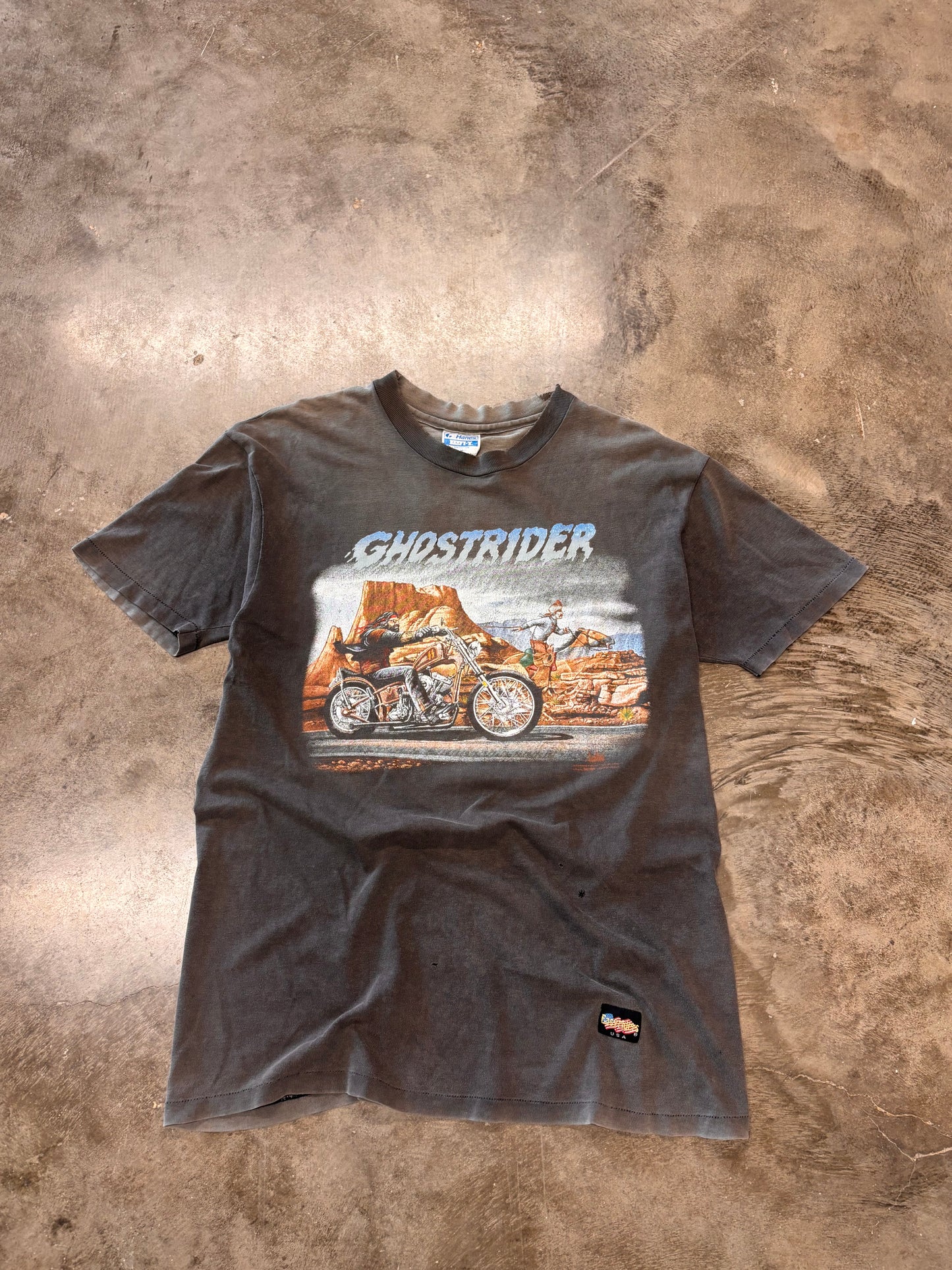 Vintage smoked out 1990 Easyrider shirt size large