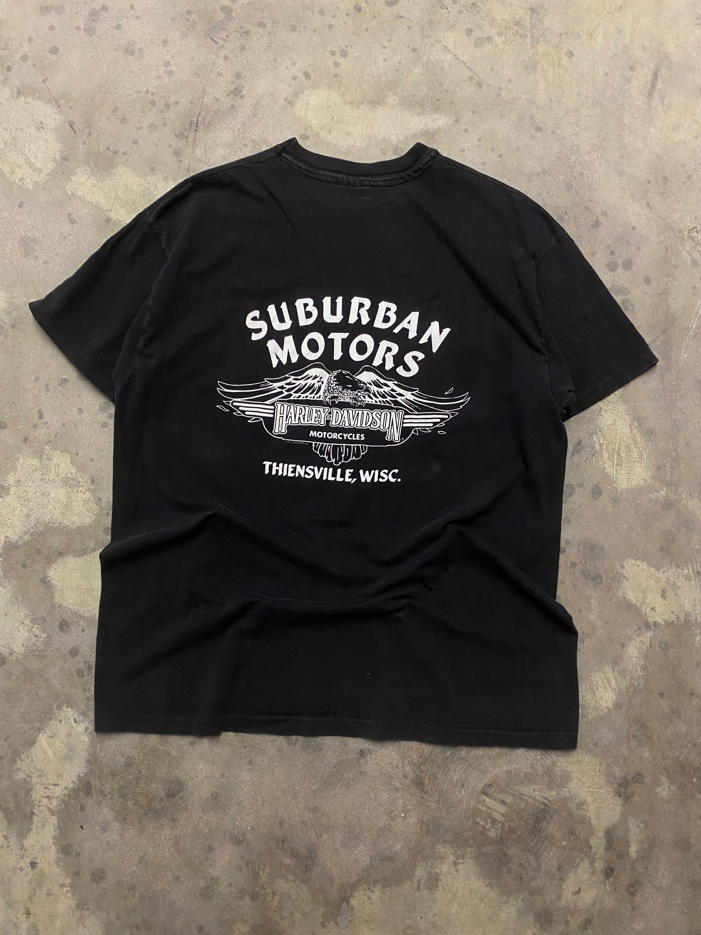 Vintage Harley Davidson candy chain the power shirt size extra large
