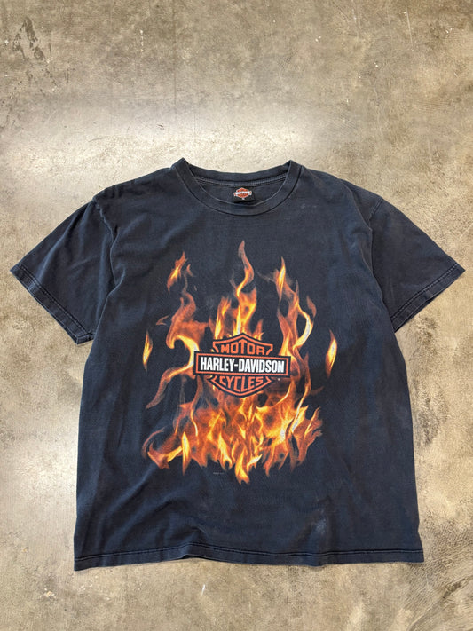 Vintage Harley Rising Flame shirt size XL