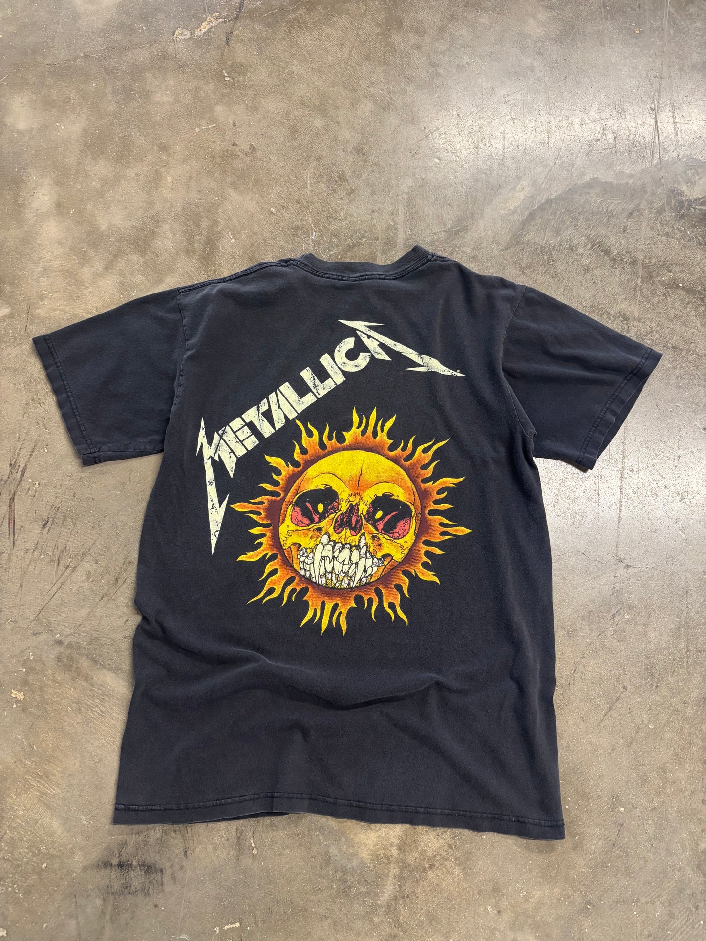Vintage Metallica 1994 Pushead size large