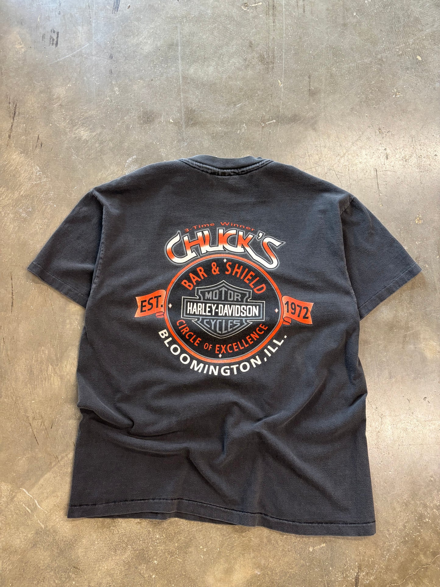 Vintage Harley Davidson Roadrunner shirt size large