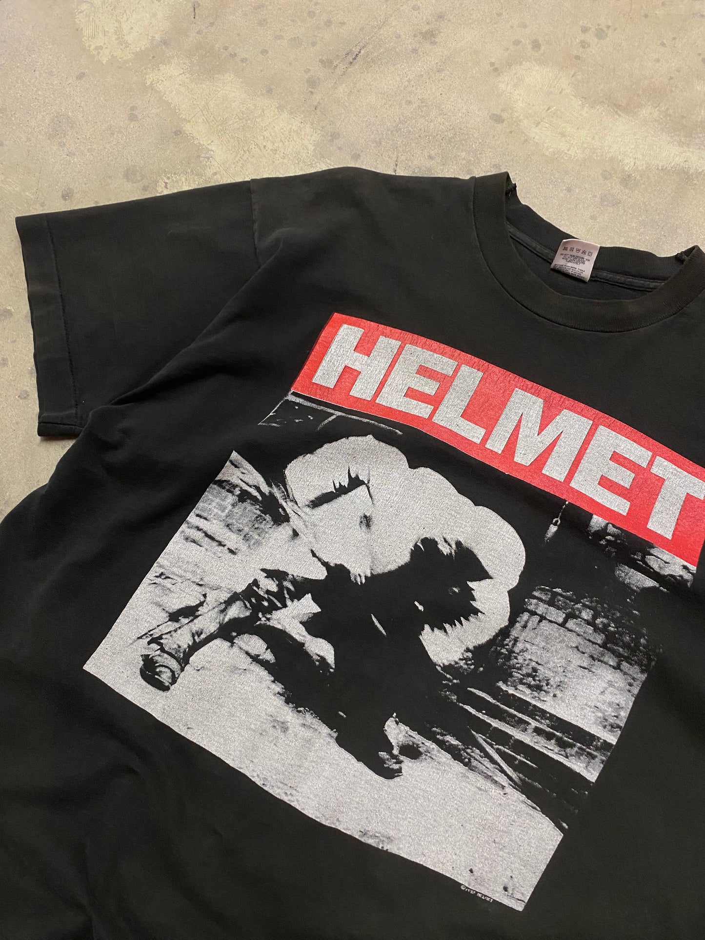 Vintage Helmet Meantime shirt size extra large