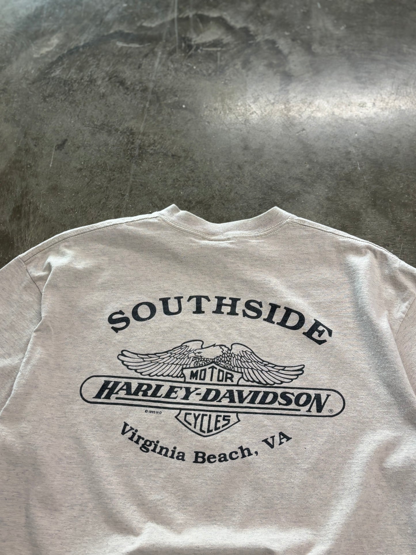 Vintage Harley Davidson v twin shirt size xl