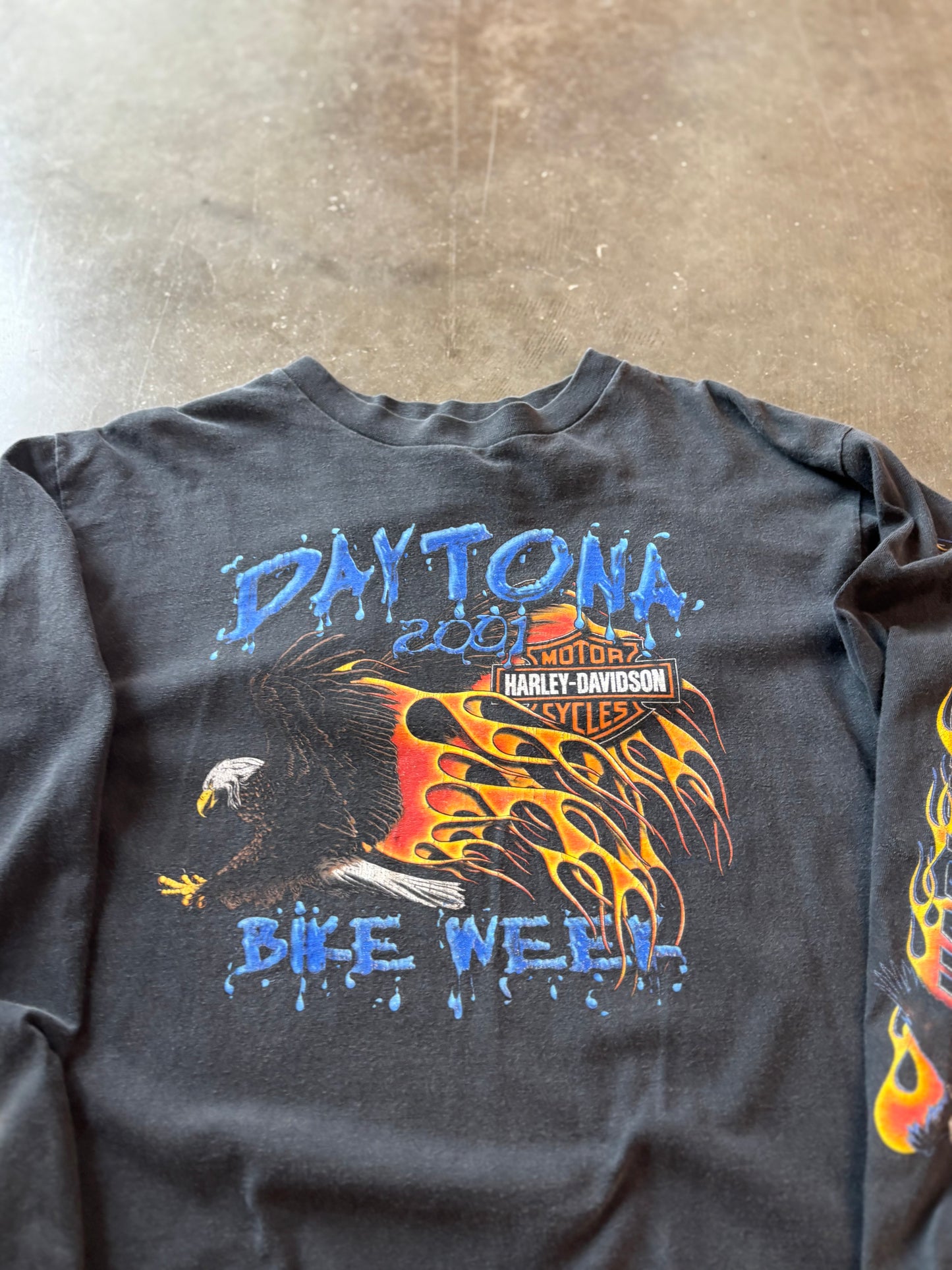 Vintage Harley Davidson Daytona Bike week shirt size large