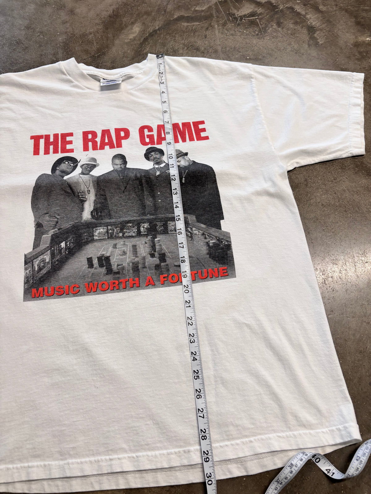 Vintage The Rap Game shirt size XL