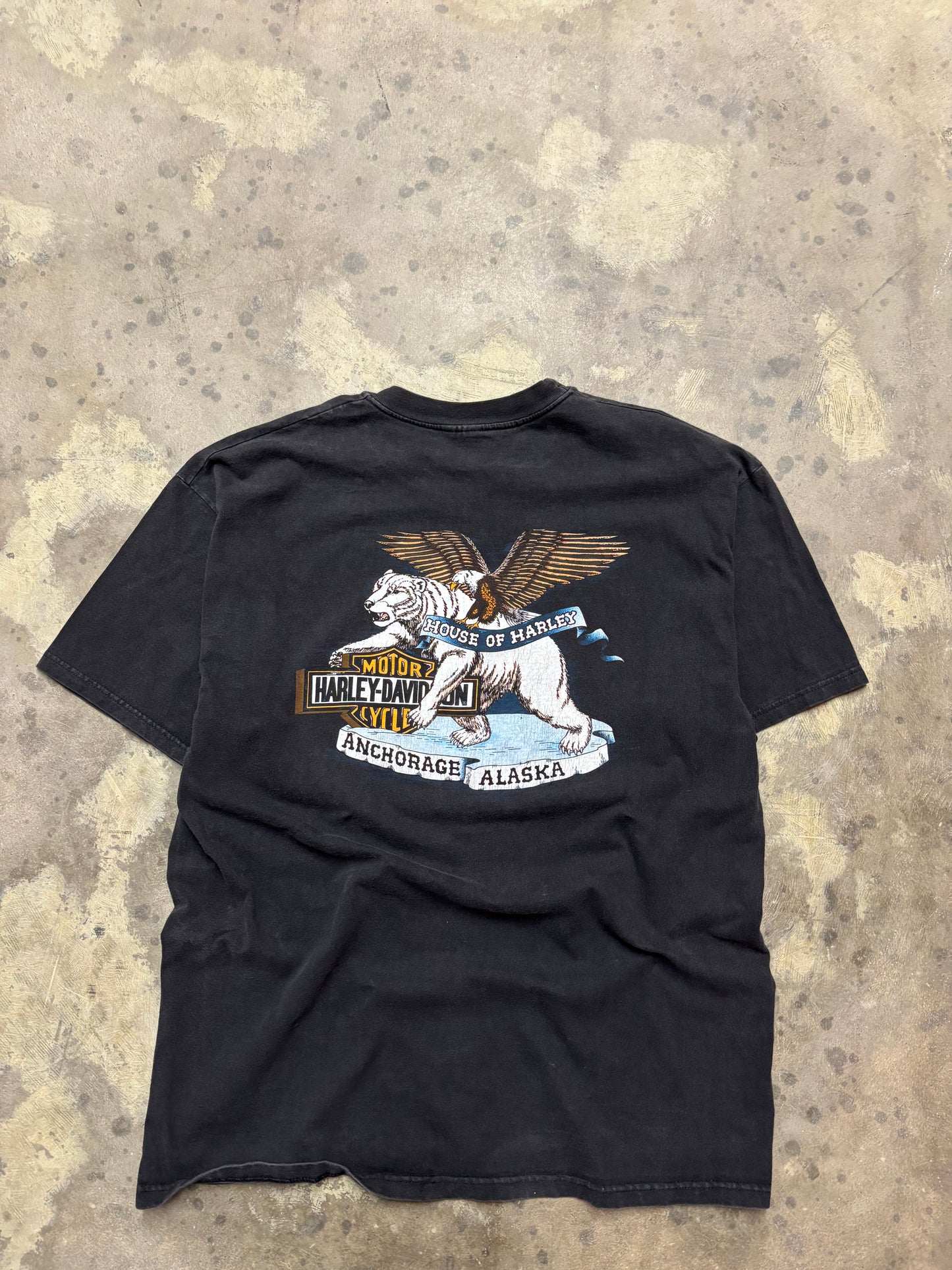 Vintage Harley Davidson Alaska shirt size XL