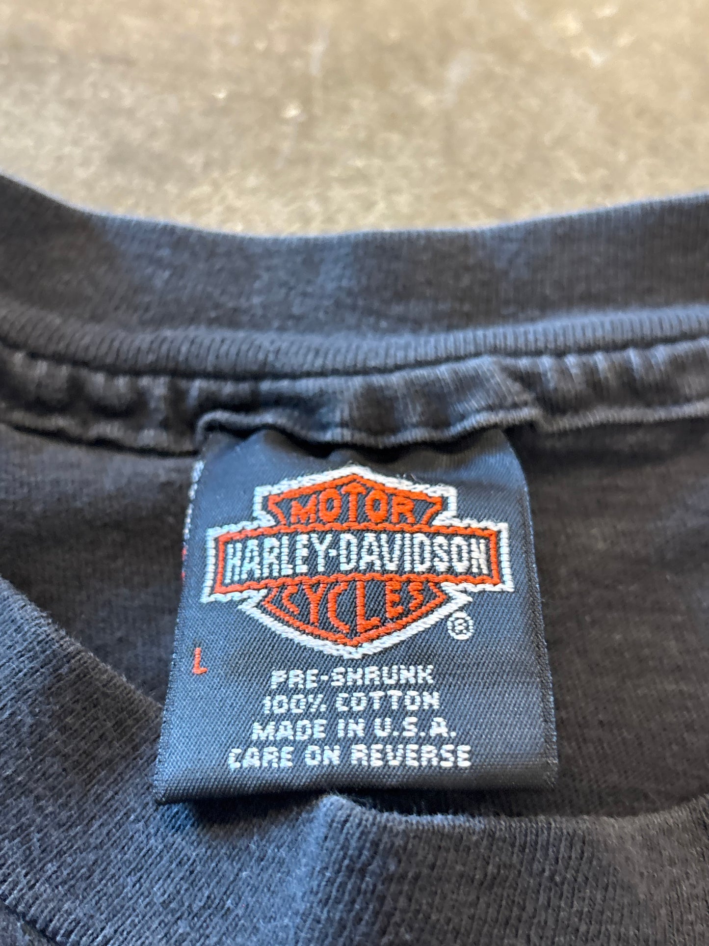 Vintage Harley Davidson Untamed Tiger shirt size large