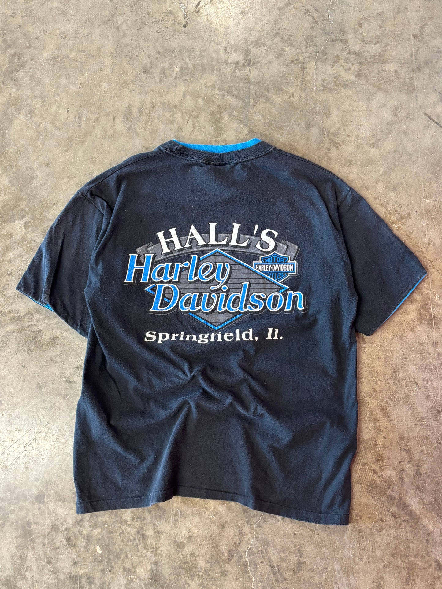 Vintage Harley Davidson Lightning shirt size large