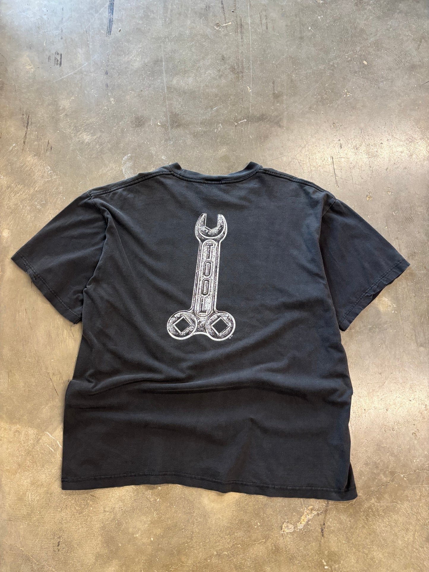 Vintage Tool Wrench shirt size xl