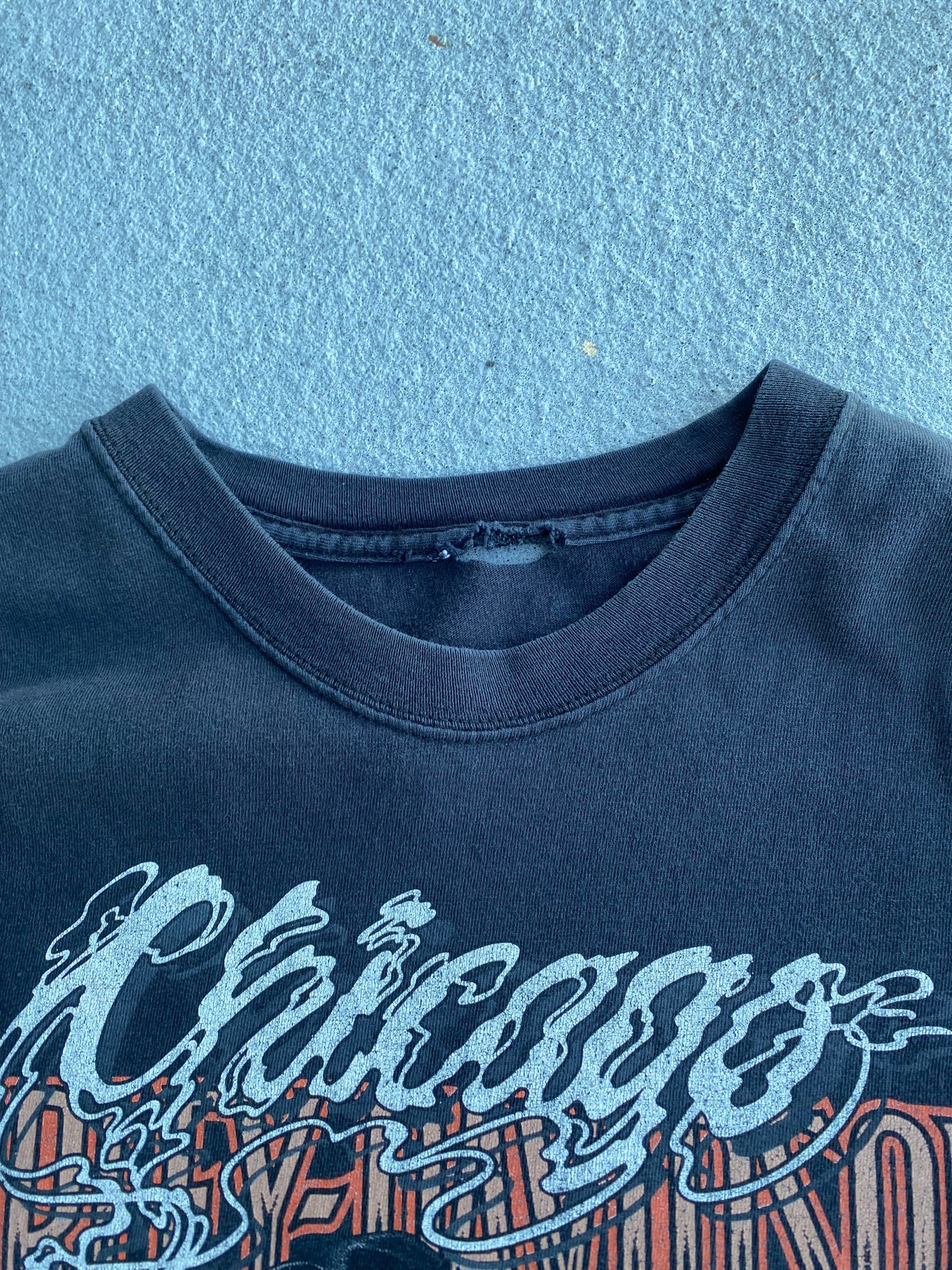 Vintage Harley Davidson Chicago Gangster shirt size large