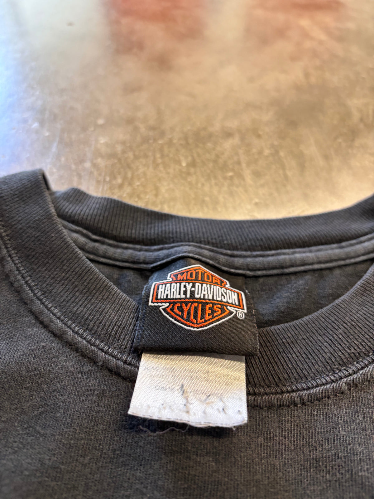Vintage Harley Davidson bones shirt size large
