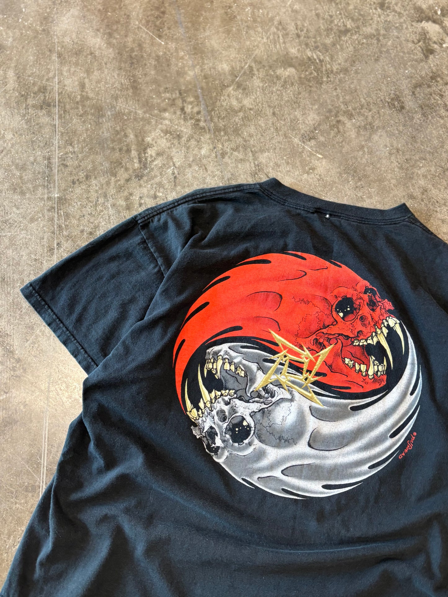 Vintage Metallica Pushead shirt size extra large