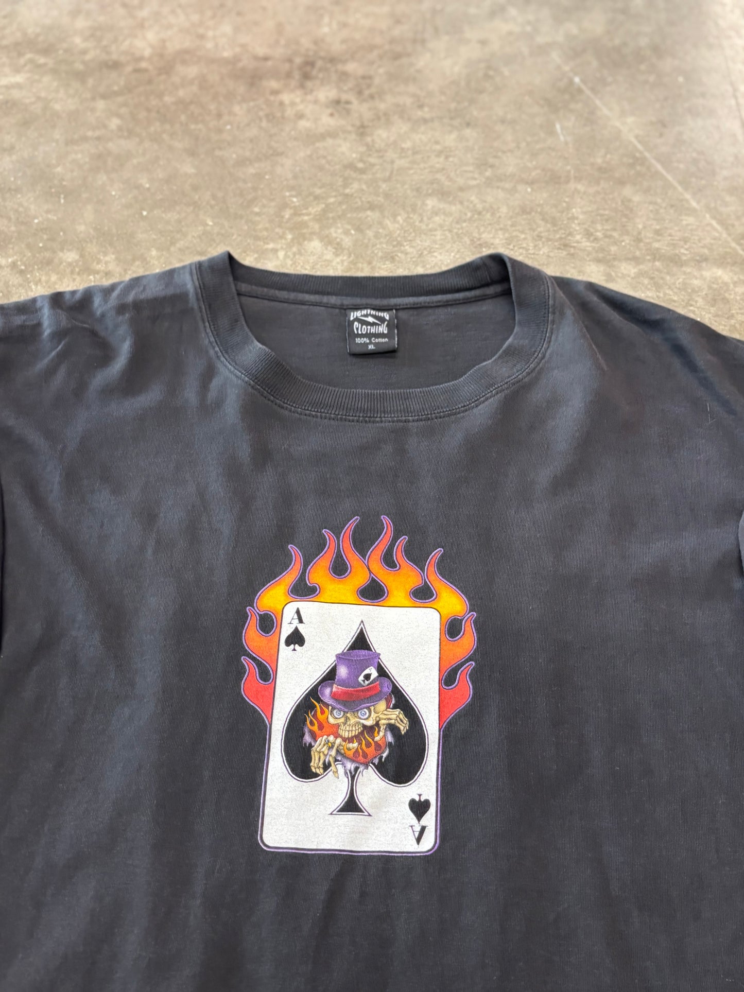 Vintage Bike Week Poker long sleeve size xl