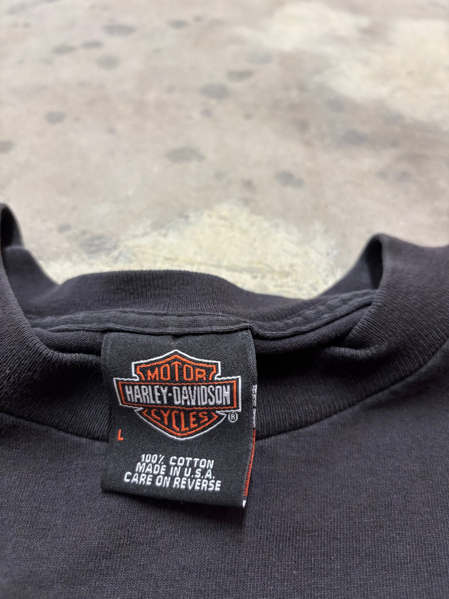 Vintage Harley Davidson Lightning long sleeve size large