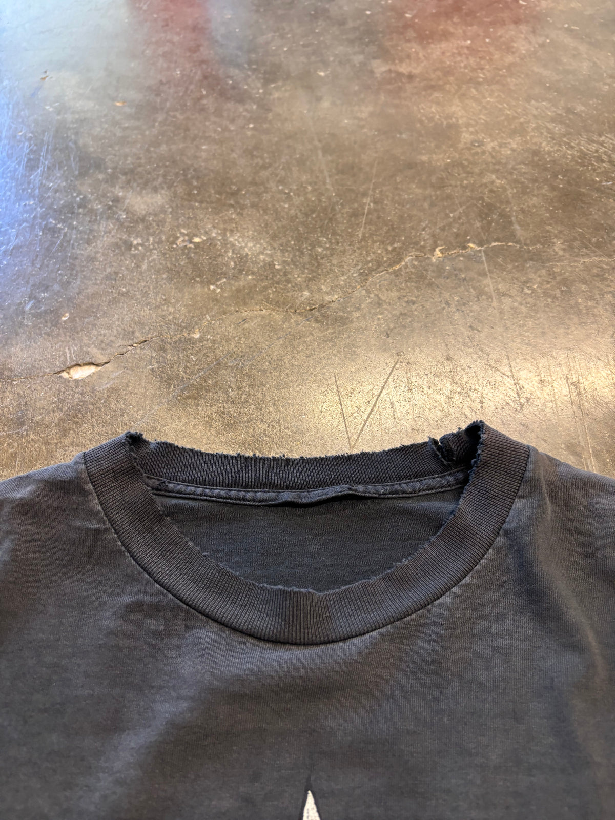 Vintage WCC skulls faded and thrashed long sleeve size extra large