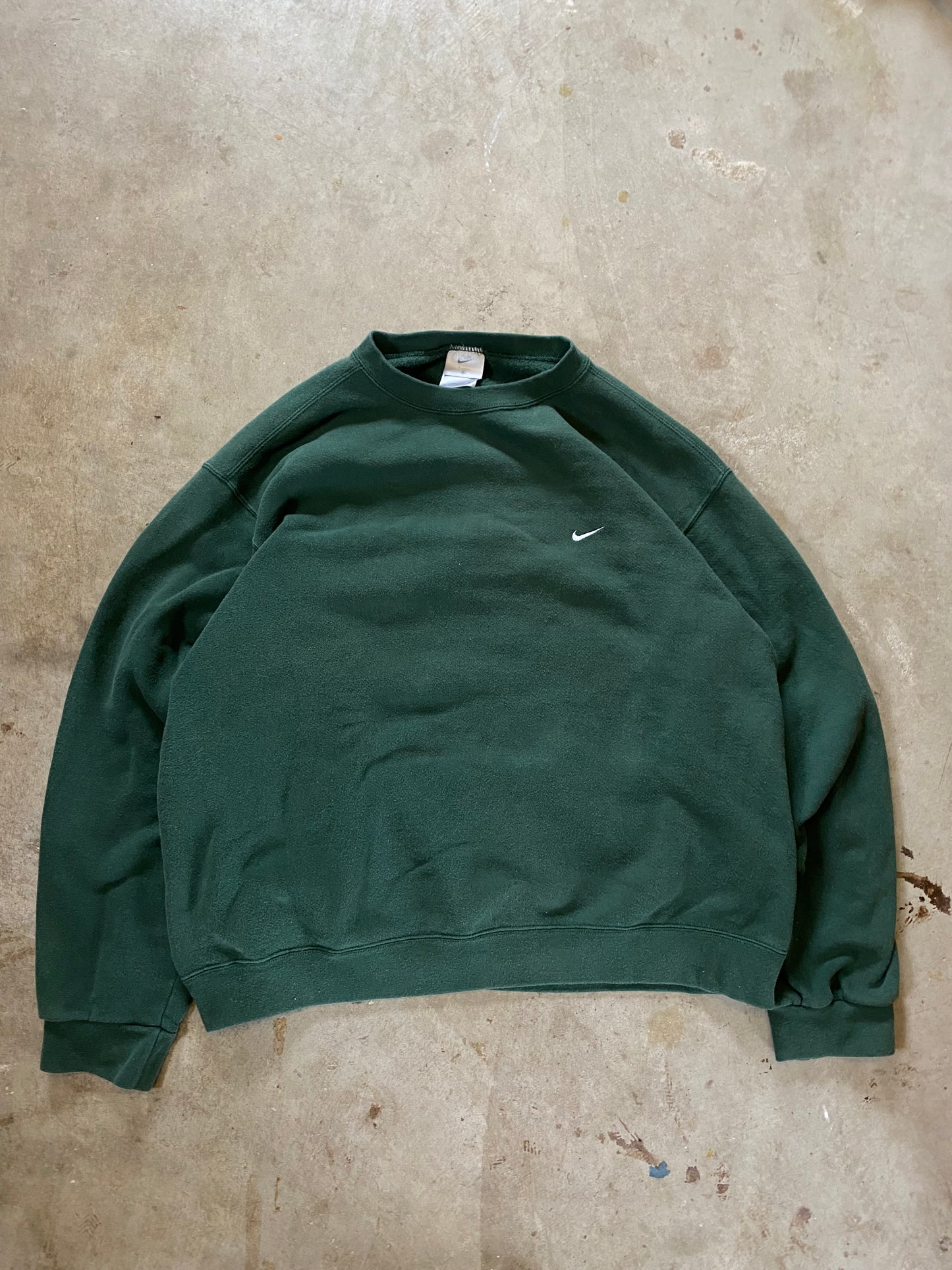 Vintage Nike Forrest Green Earth Tone Sweatshirt Size XL