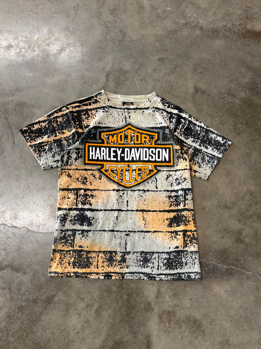 Vintage Harley Davidson Sam blaze aop size large