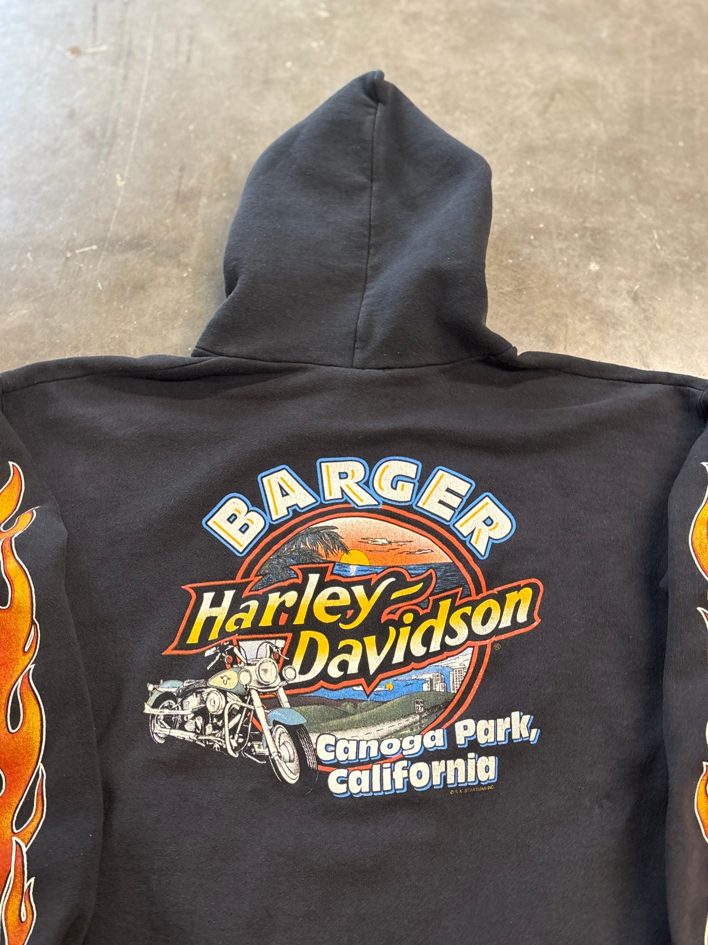 Vintage Harley Davidson hoodie size xl