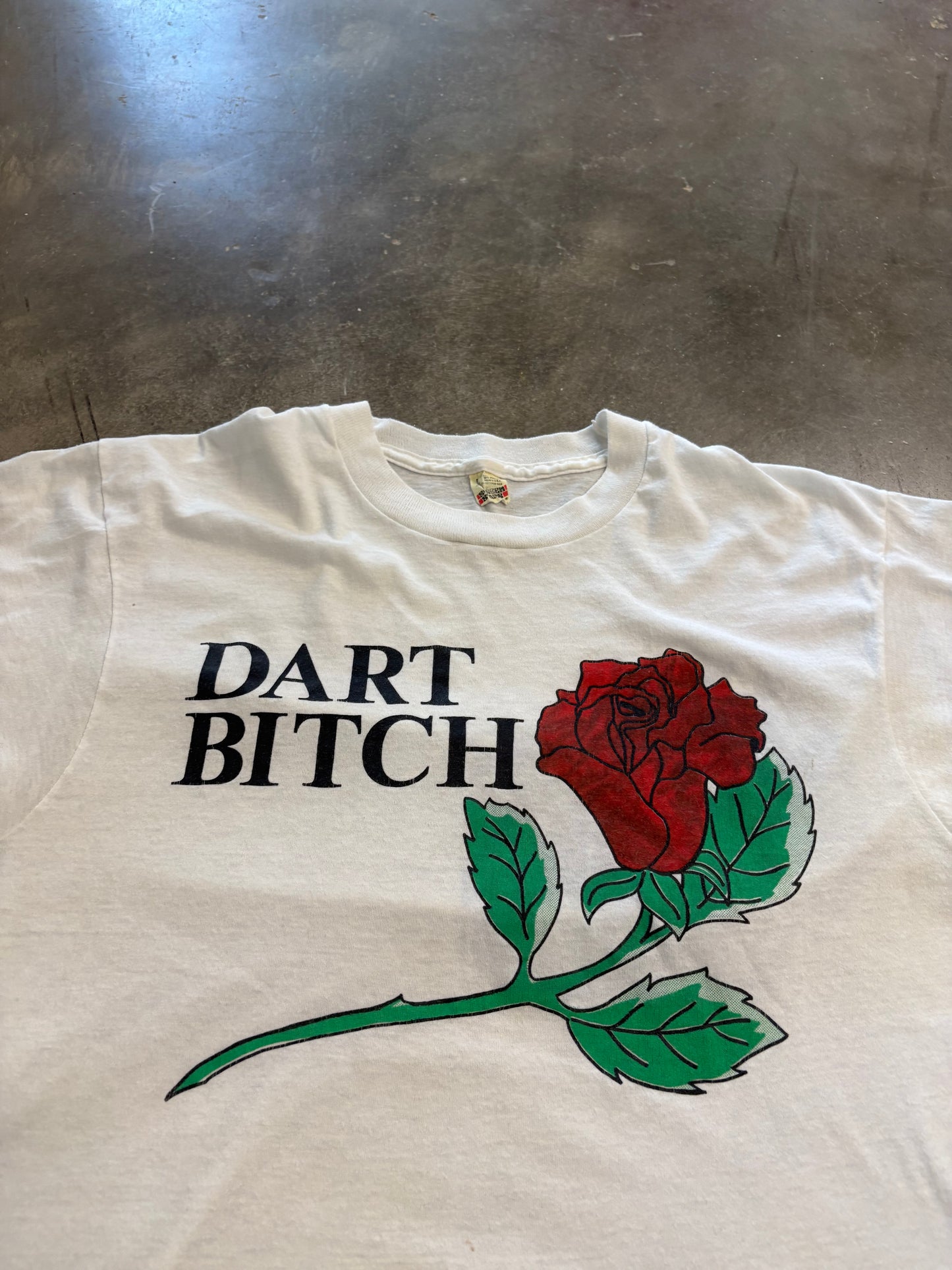 Vintage 80’s Dart Bitch shirt size Large
