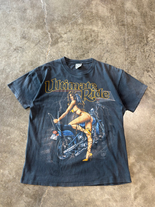 Vintage 3d Emblem Ultimate Ride shirt size large