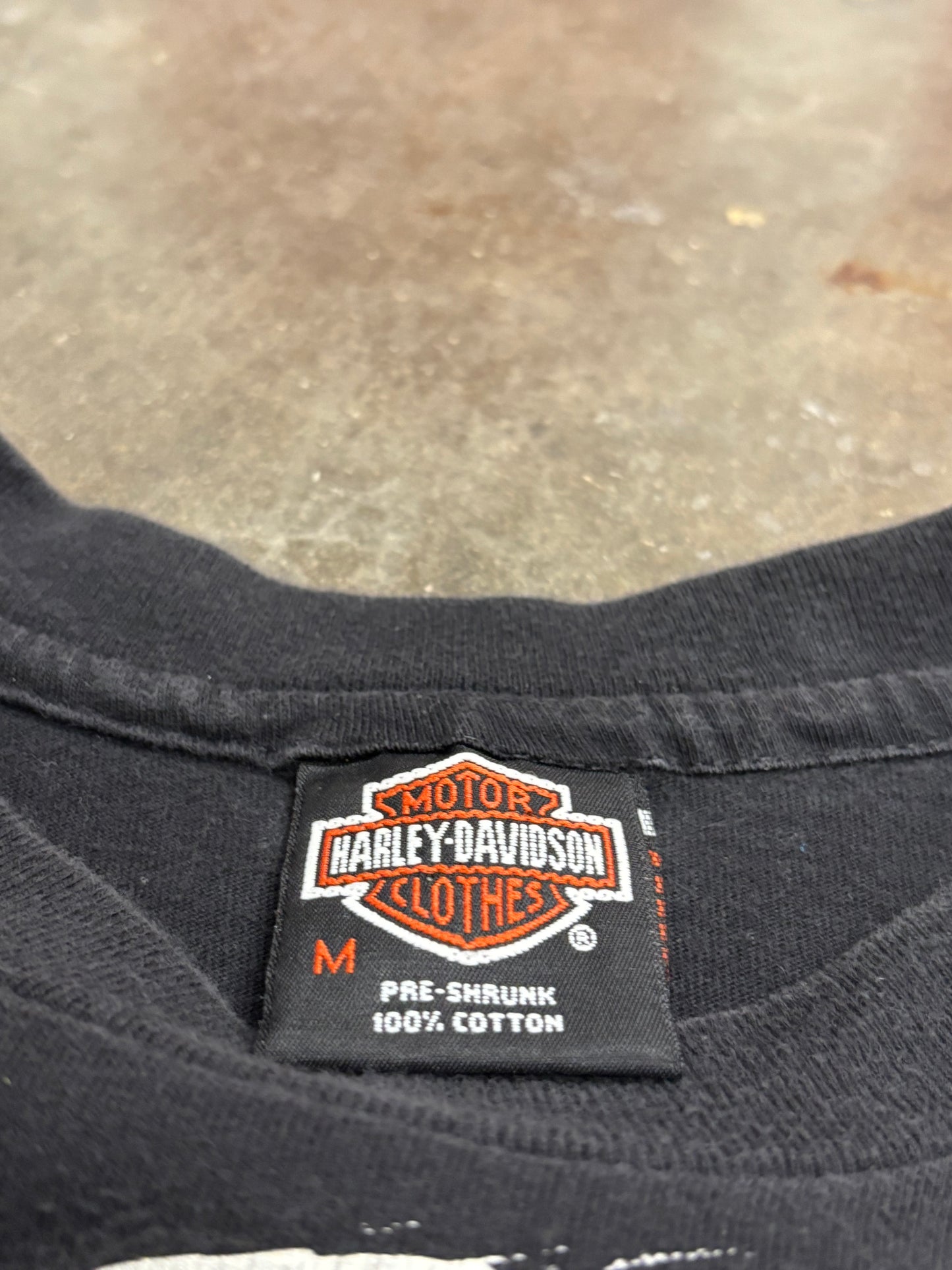 Vintage Harley Davidson Eagle AOP shirt size medium
