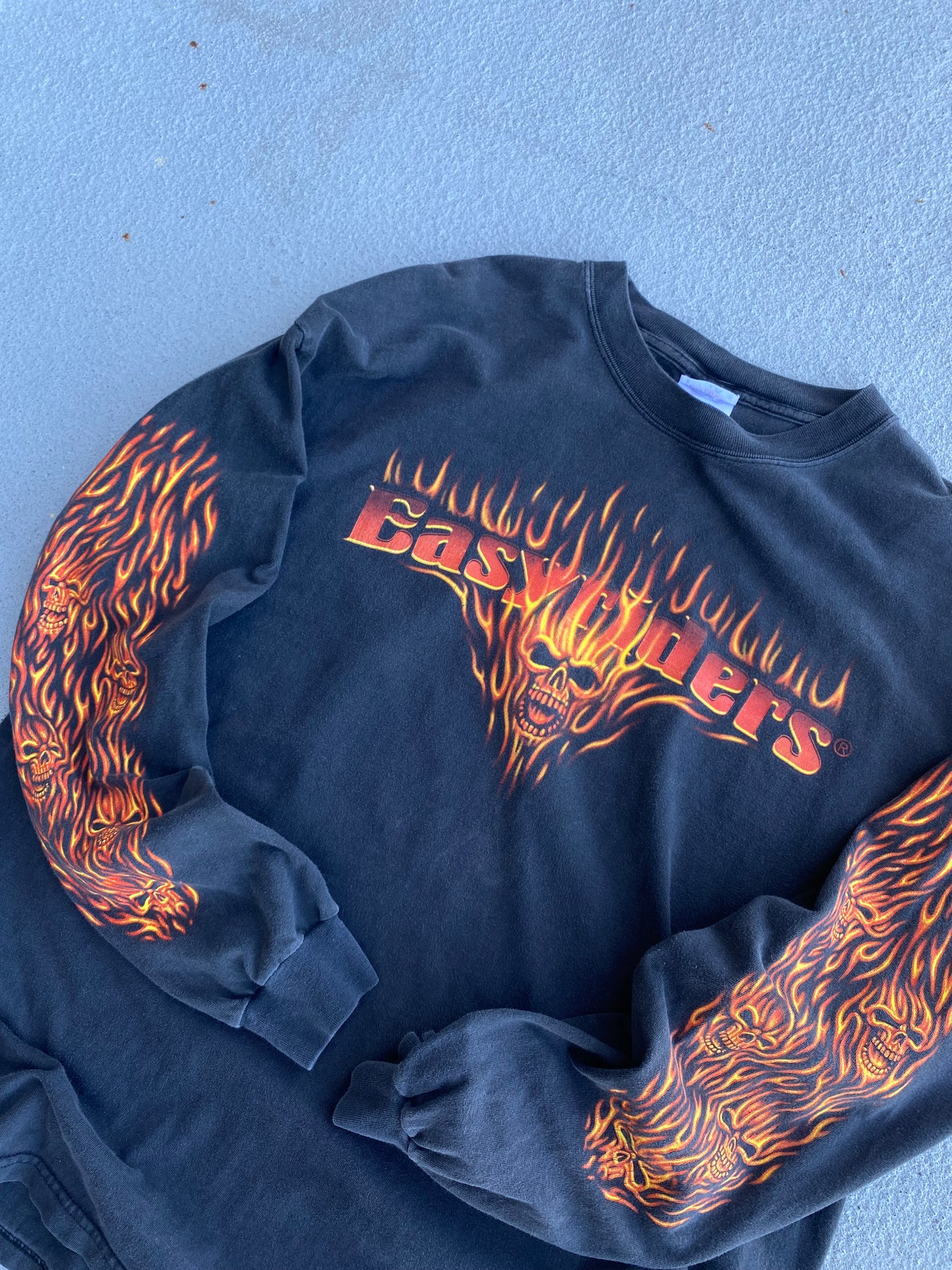 Vintage Easyriders Skulls Long sleeve size XL