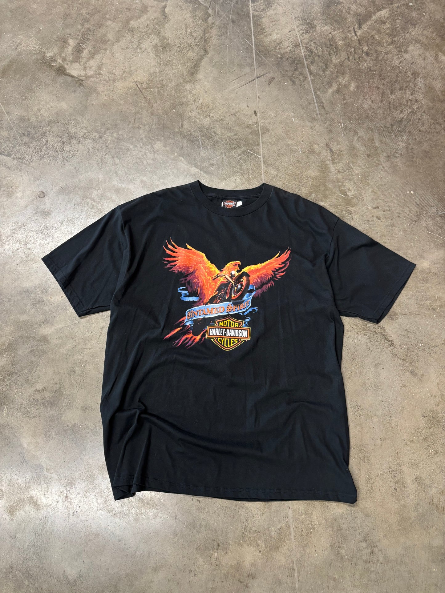 Vintage Harley Davidson Untamed spirit shirt size xxl