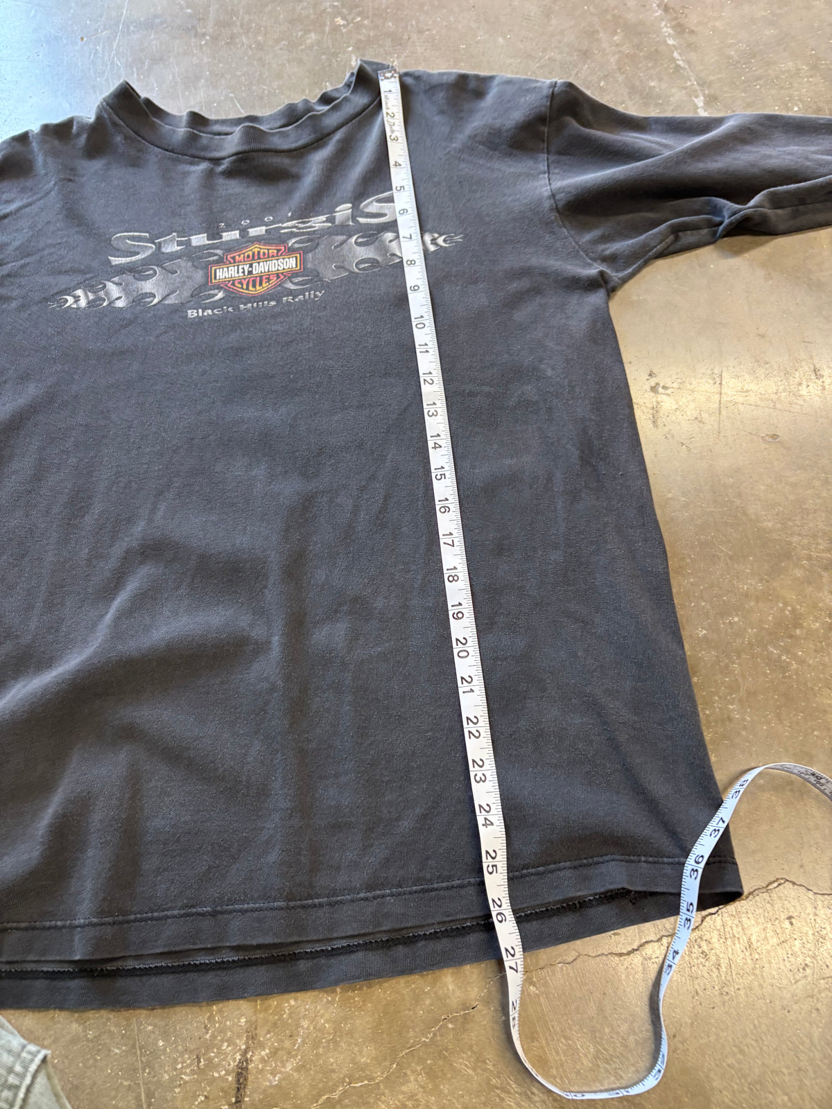 Vintage Harley Davidson Sturgis blade long sleeve size large