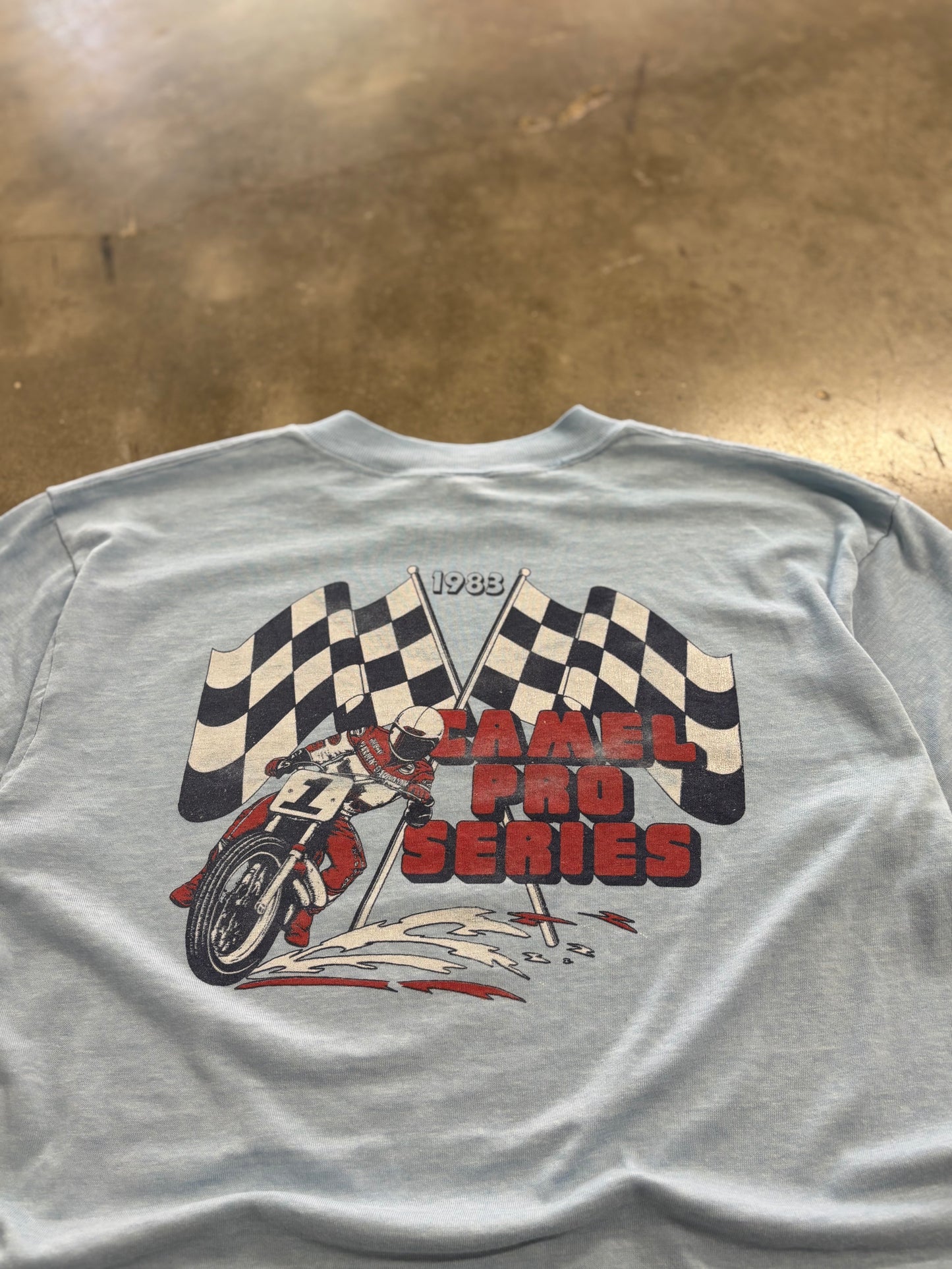 Vintage 80’s Bike Race shirt size medium
