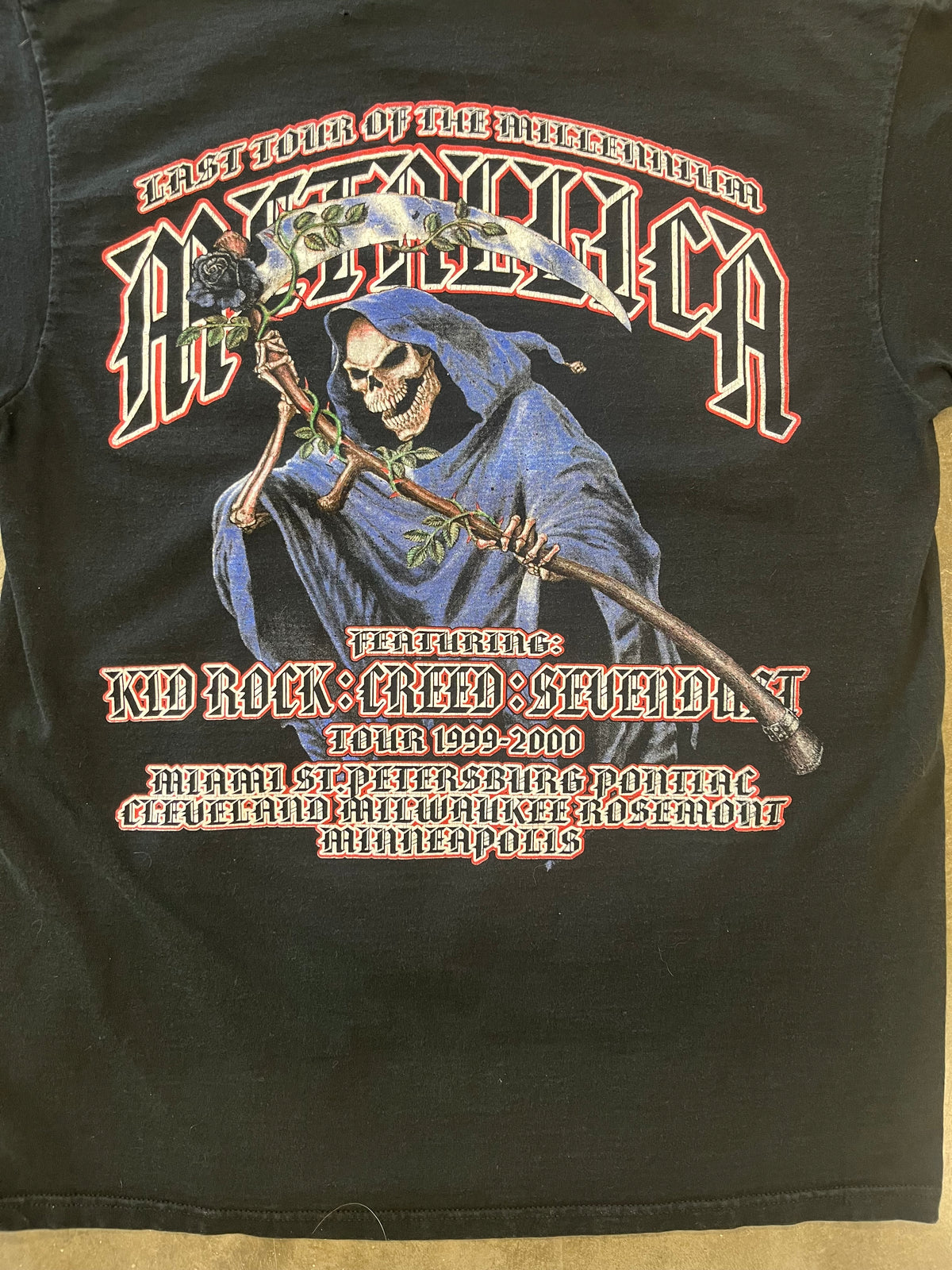 Vintage Metallica shirt size large